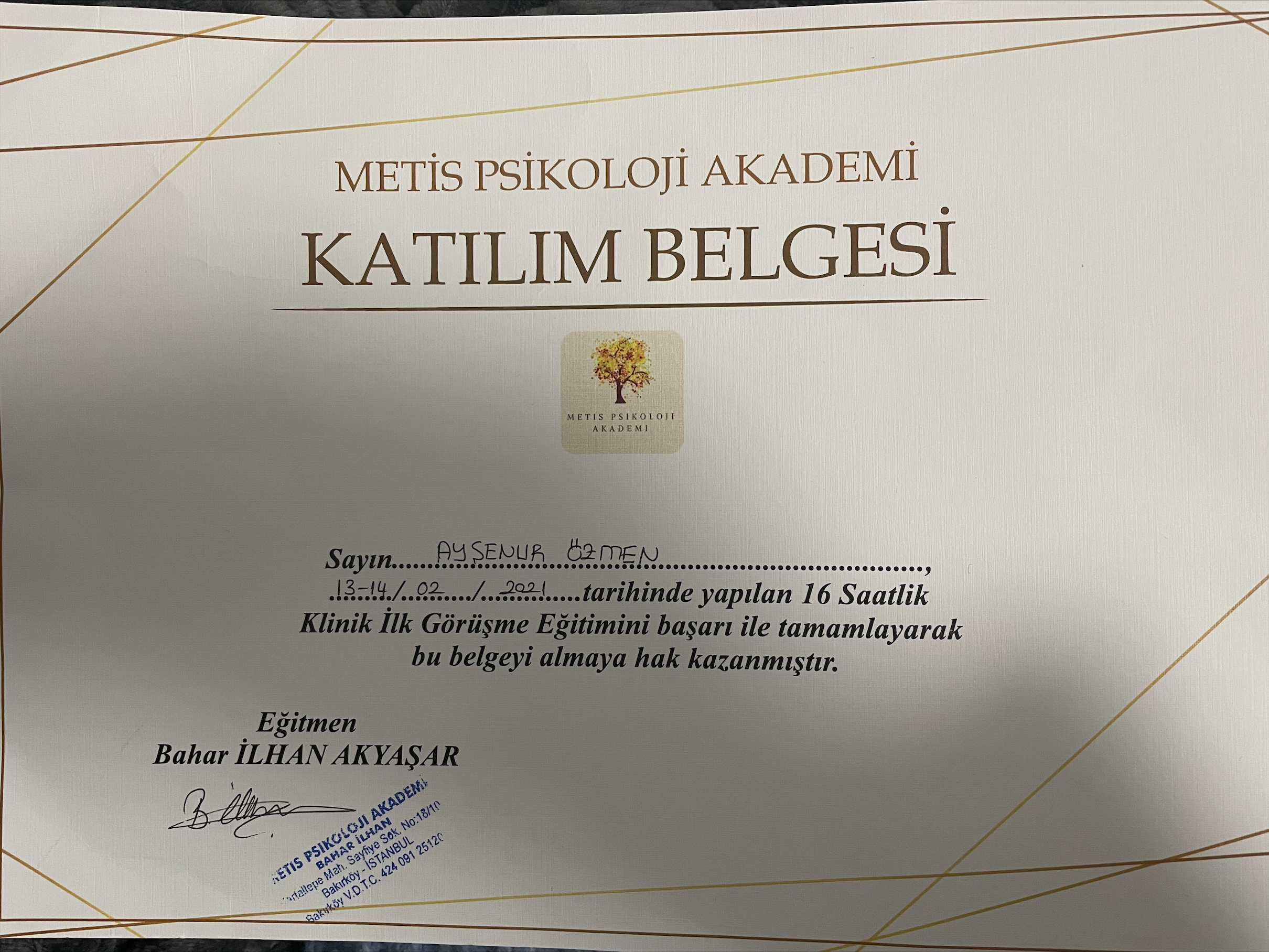 Çalışma ortamı 5