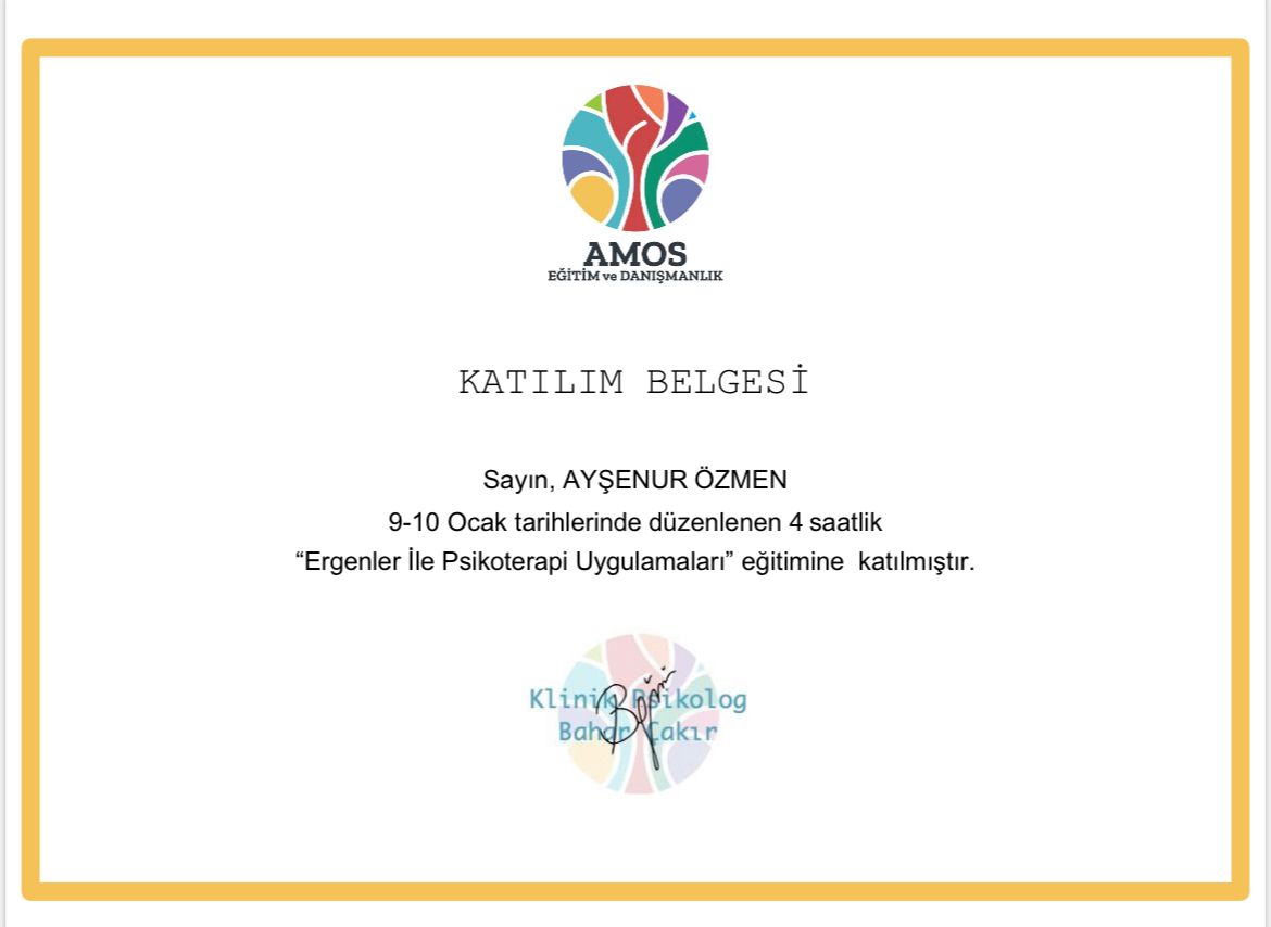 Çalışma ortamı 6