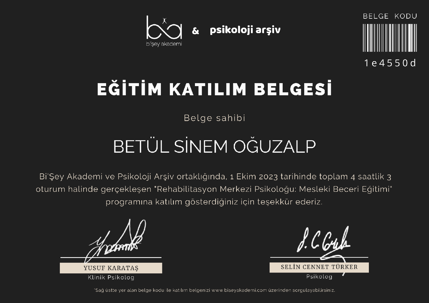 Çalışma ortamı 1