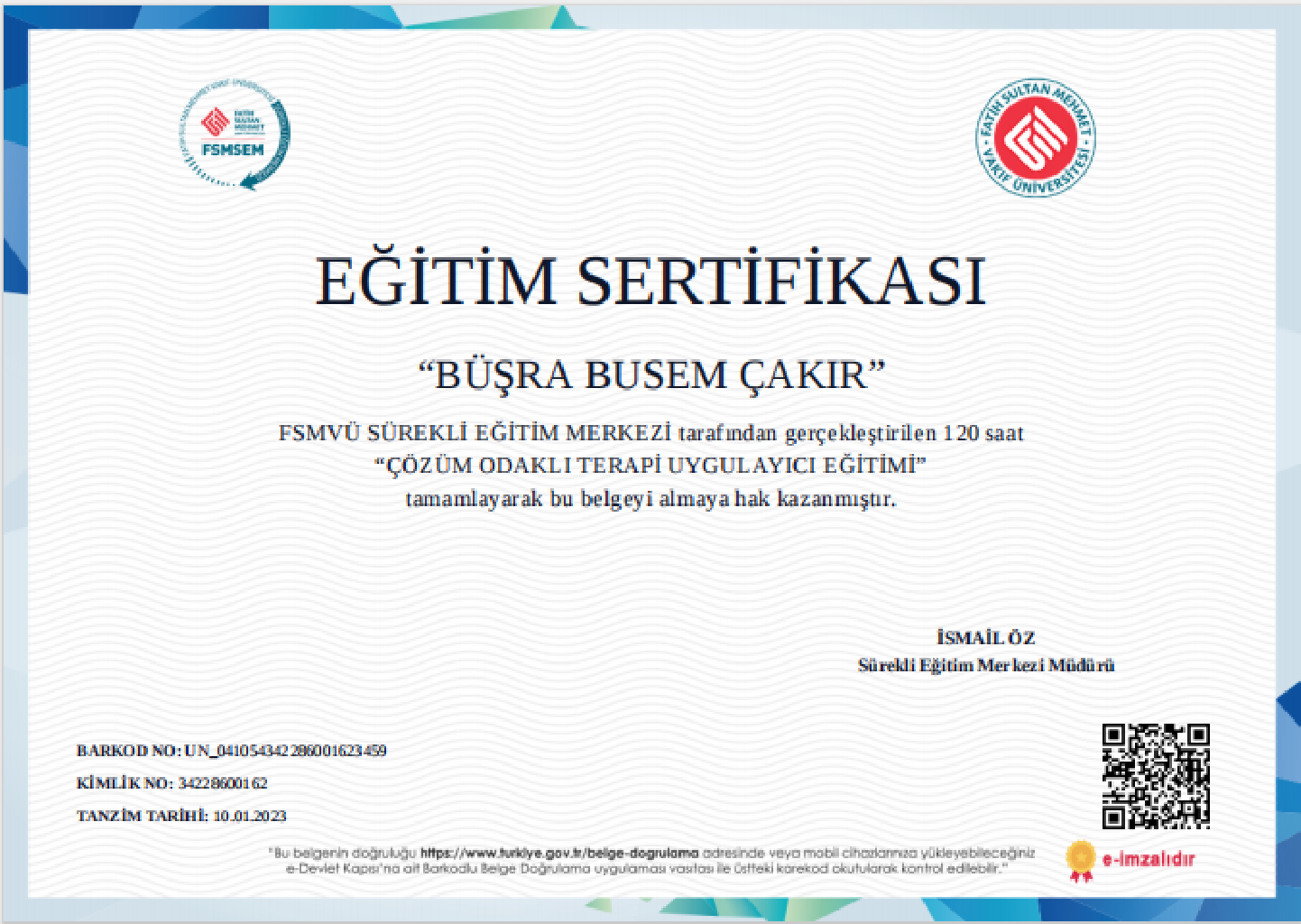 Çalışma ortamı 3