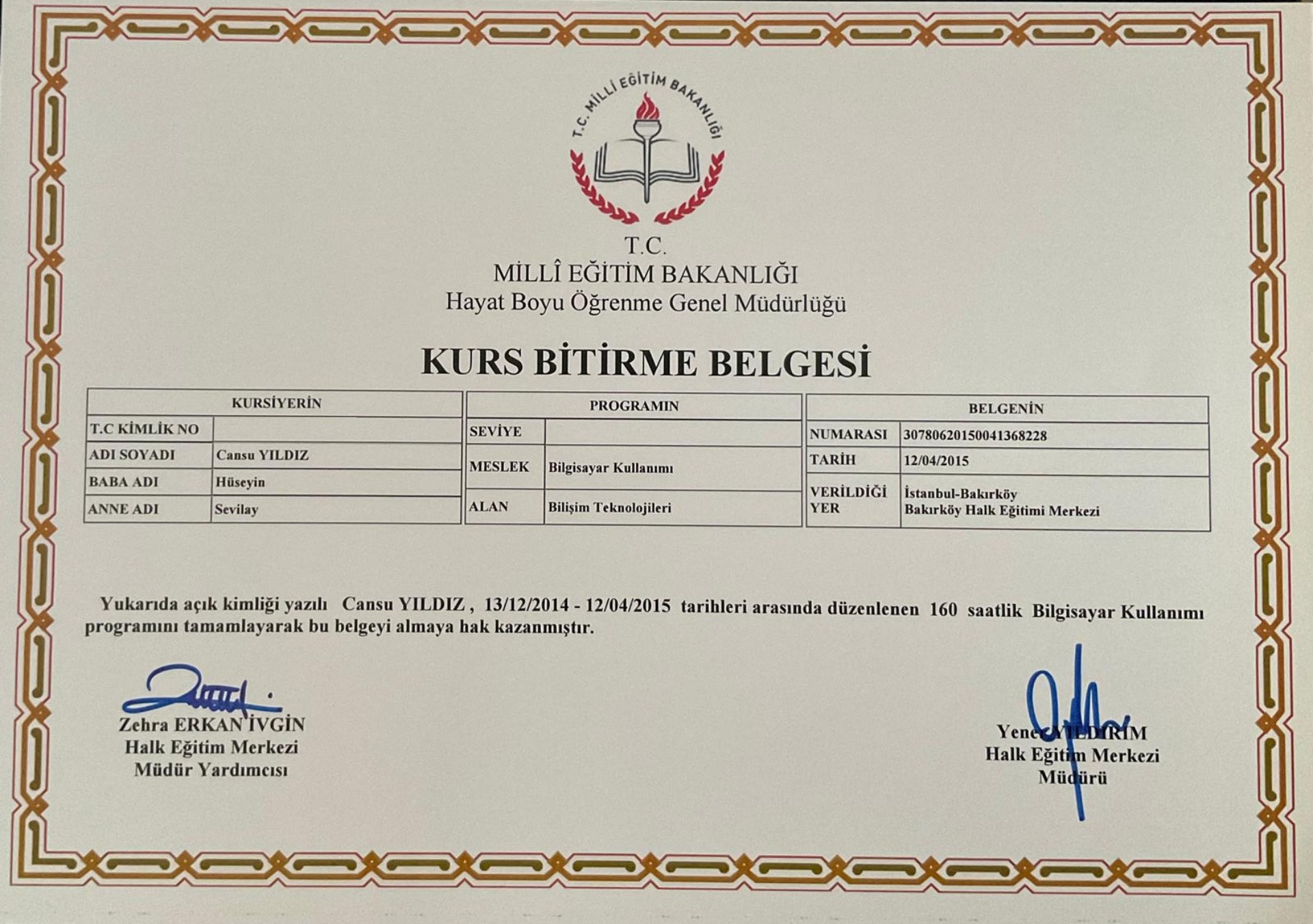 Çalışma ortamı 5