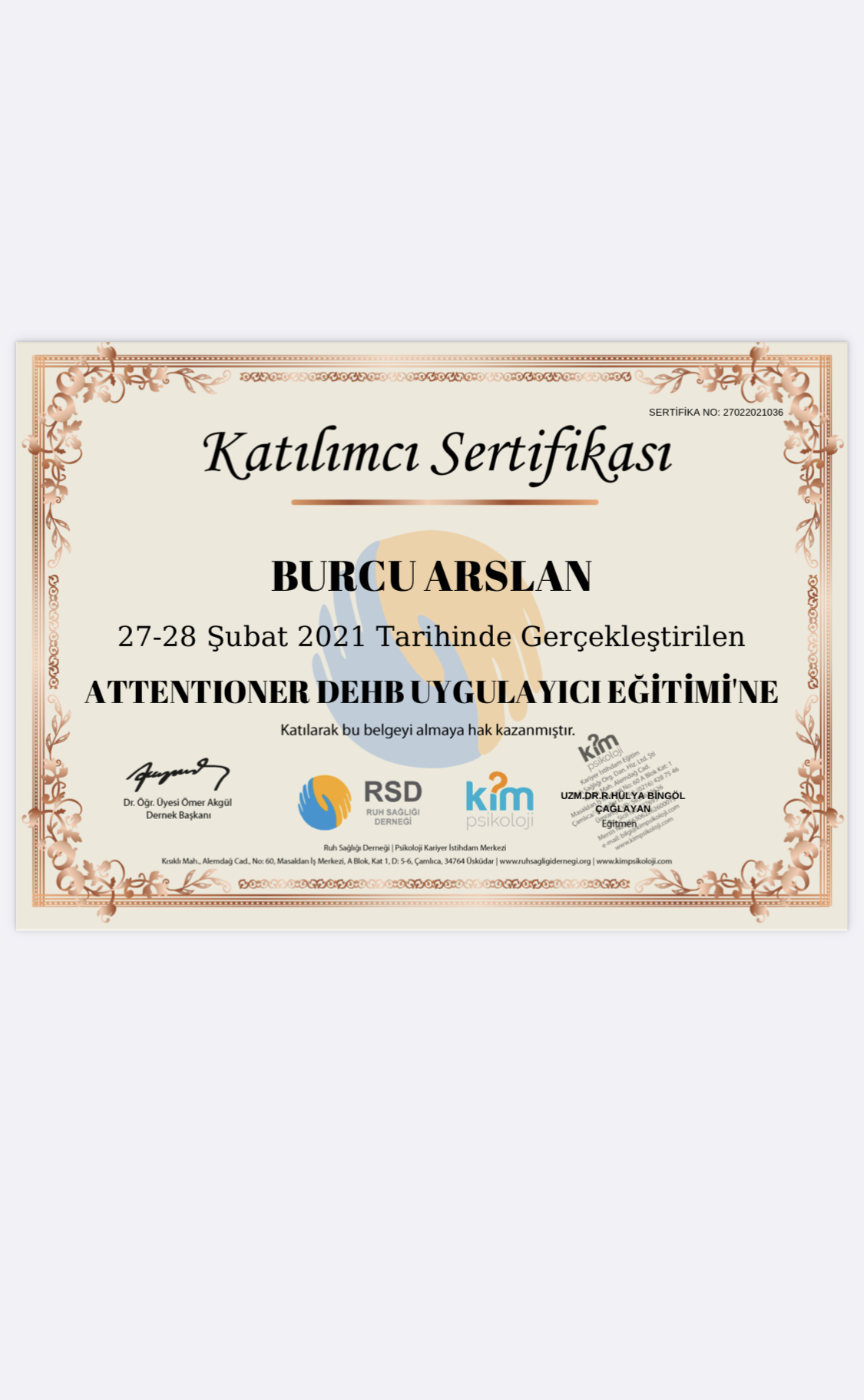 Çalışma ortamı 6