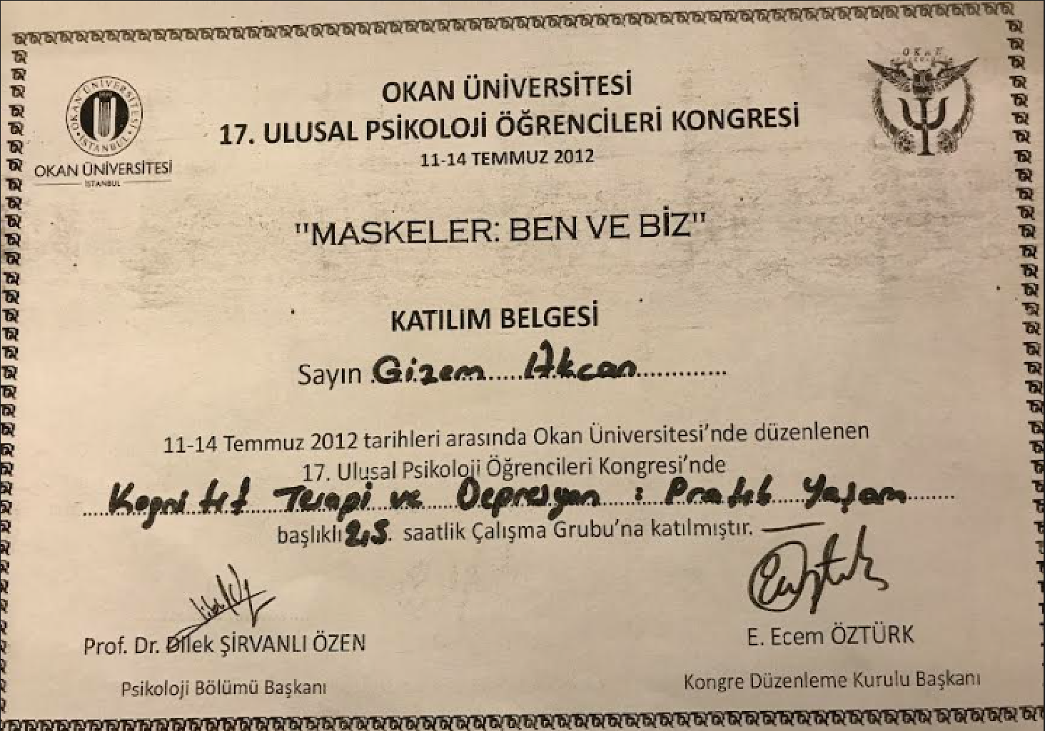 Çalışma ortamı 5