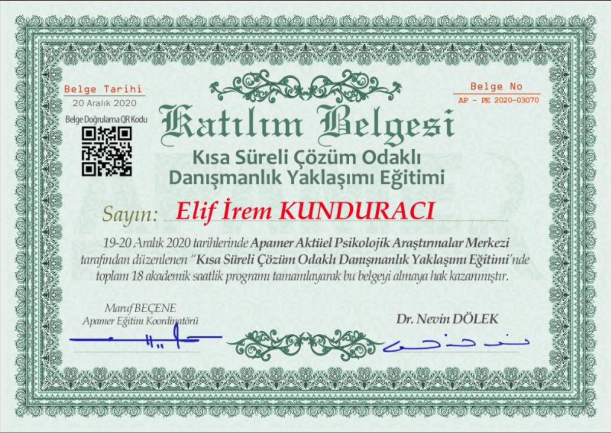 Çalışma ortamı 1