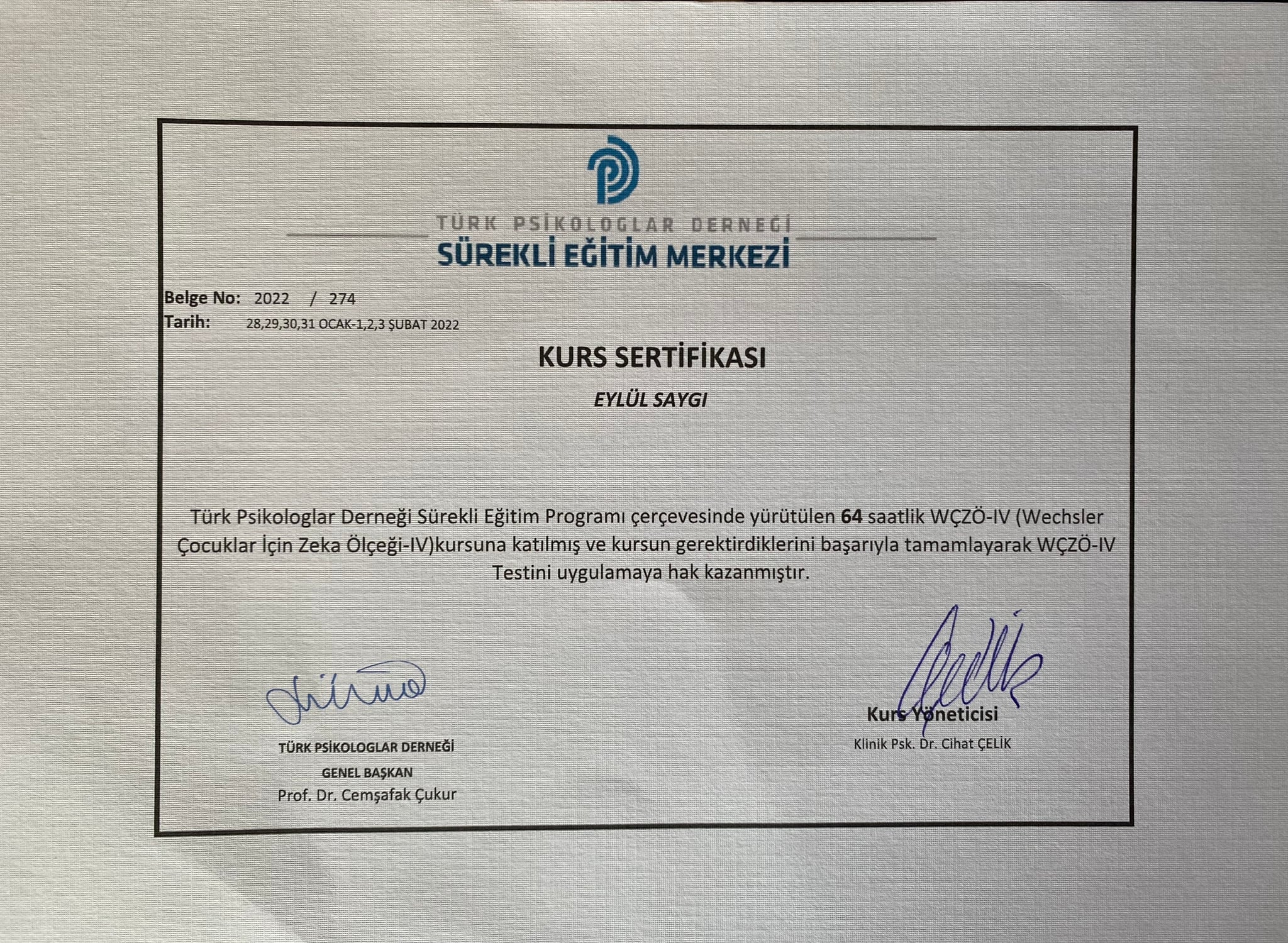 Çalışma ortamı 4