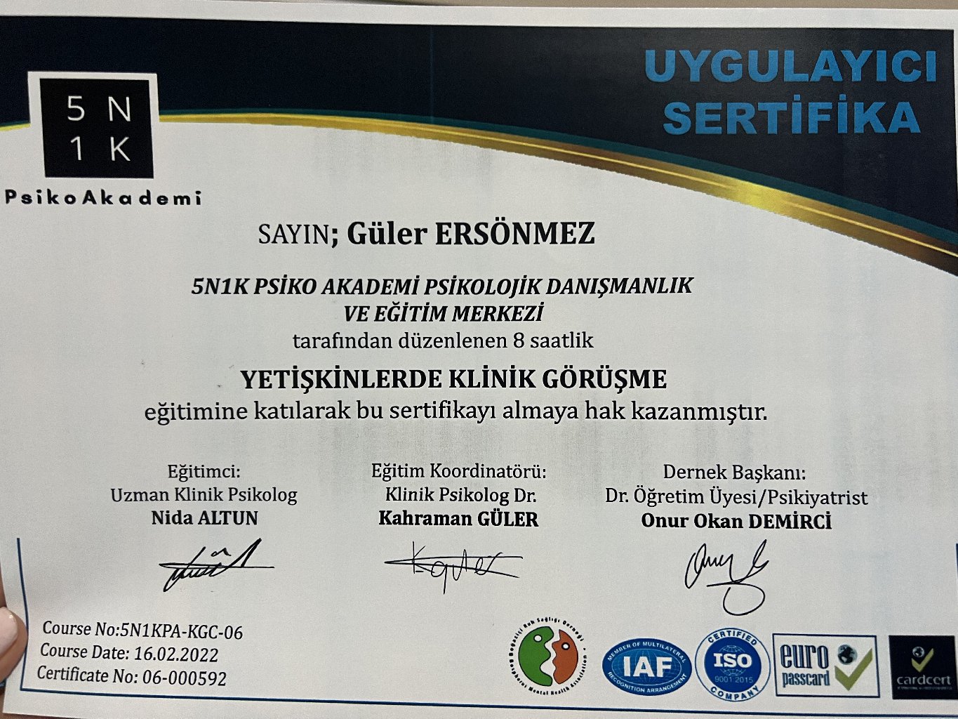 Çalışma ortamı 2
