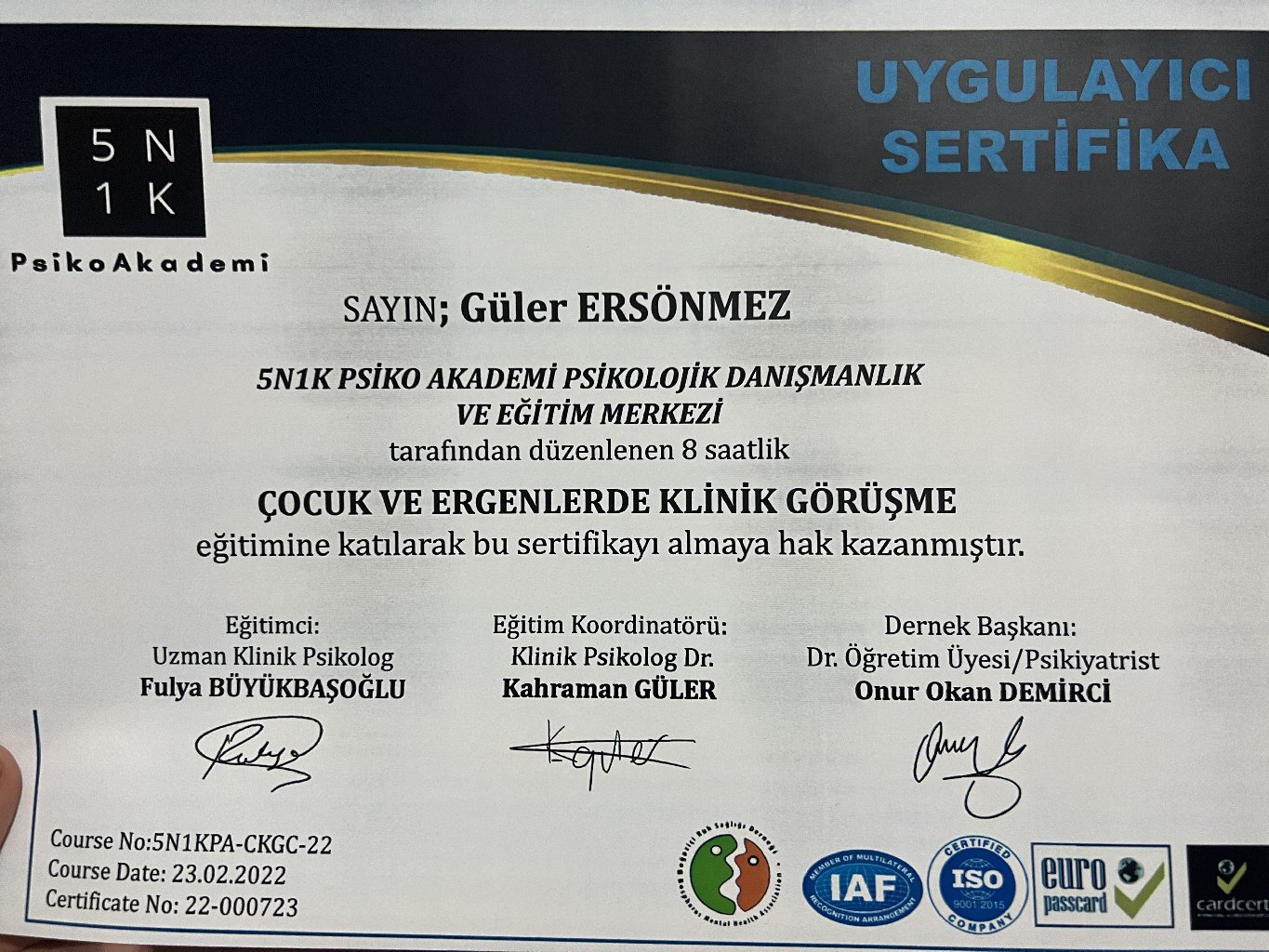Çalışma ortamı 3
