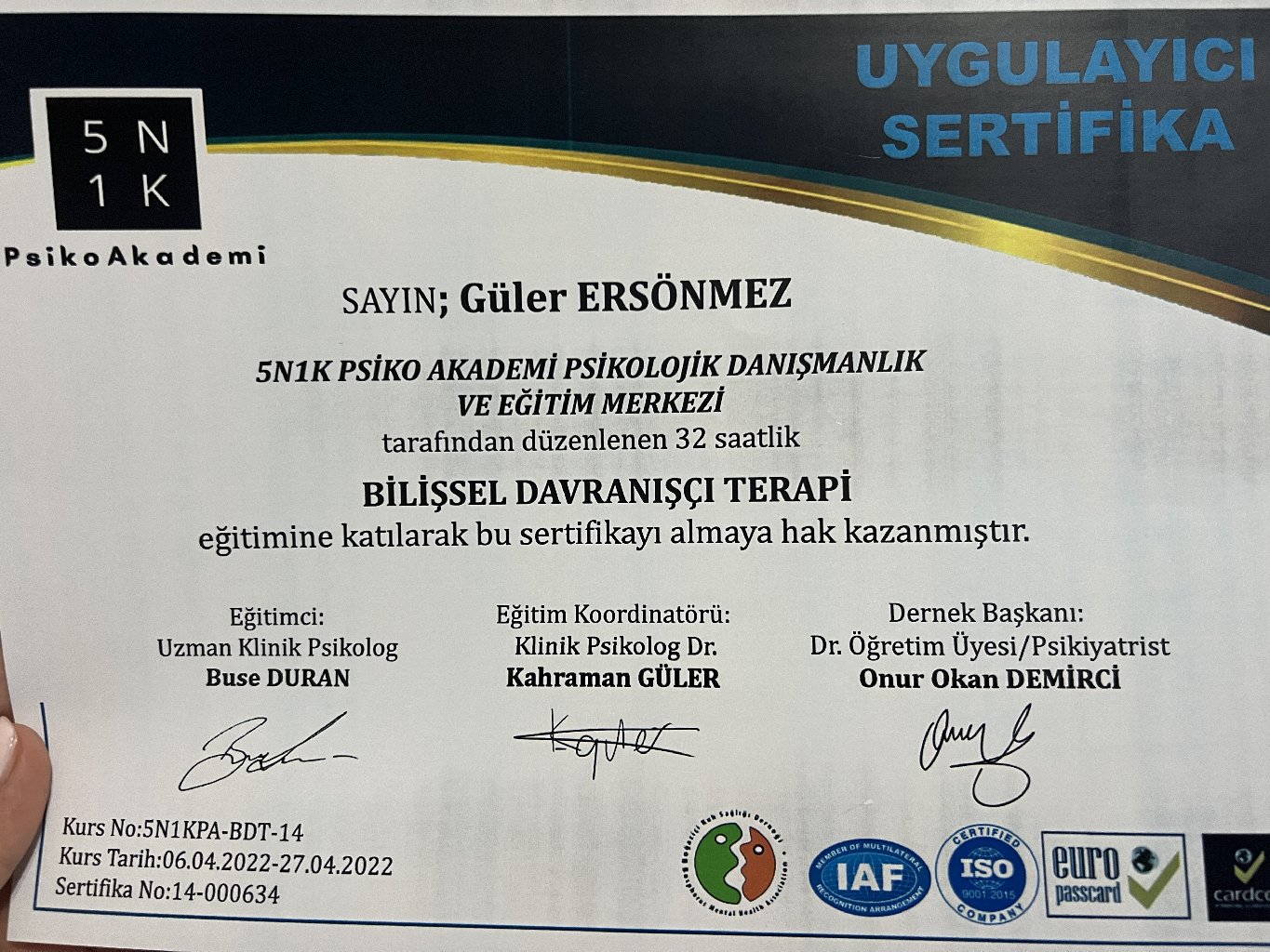 Çalışma ortamı 5