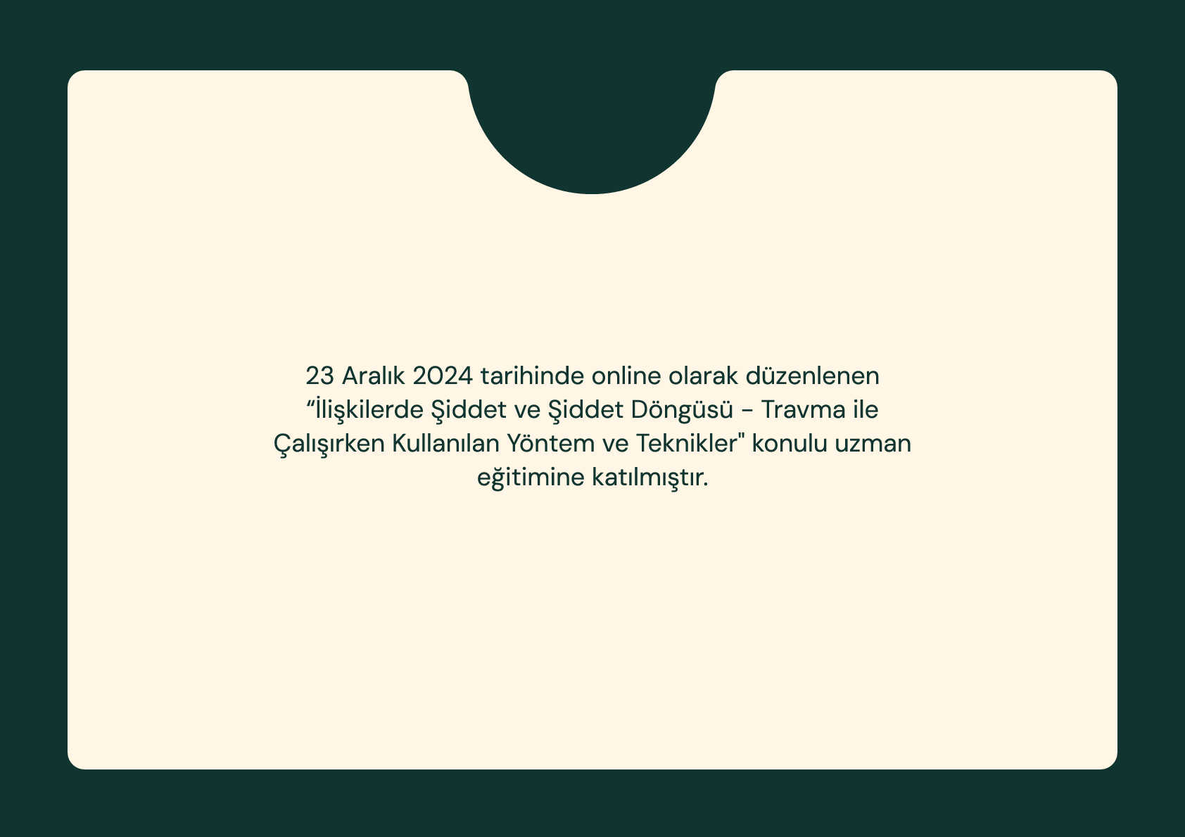 Çalışma ortamı 4