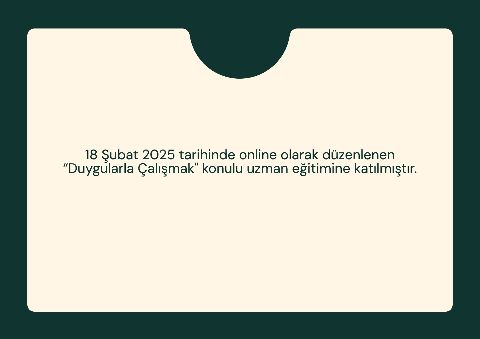 Çalışma ortamı 5