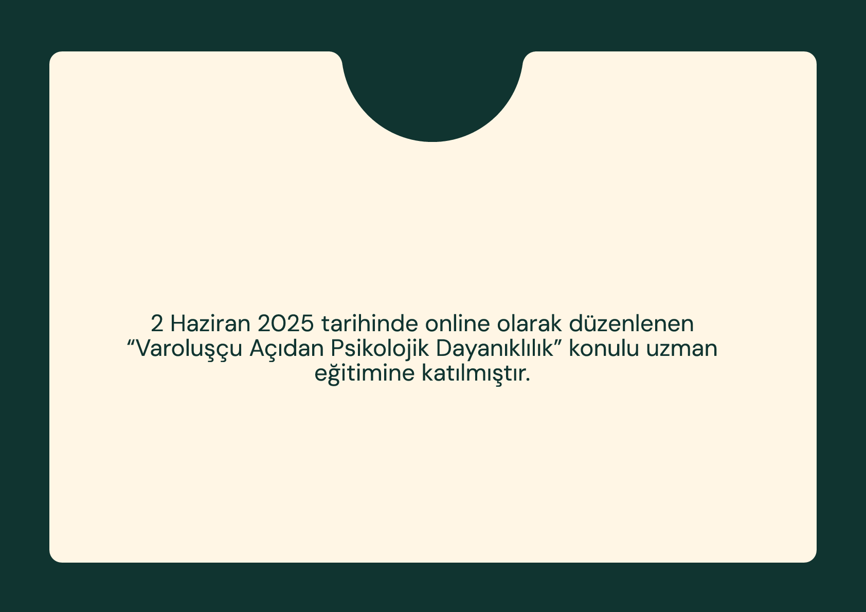 Çalışma ortamı 6