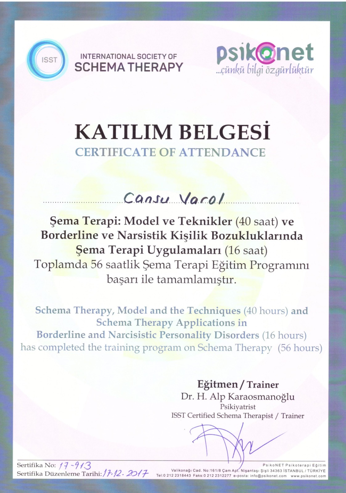 Çalışma ortamı 3