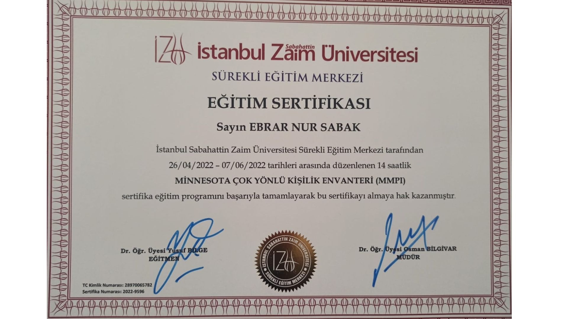 Çalışma ortamı 3