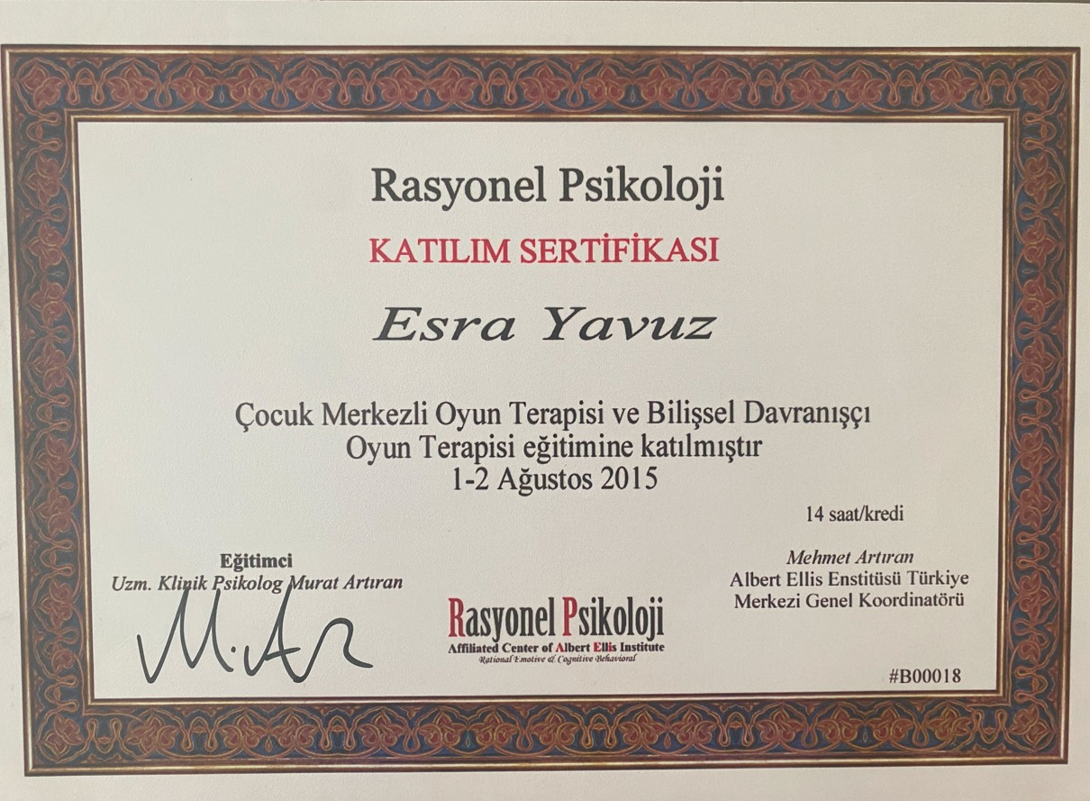 Çalışma ortamı 1