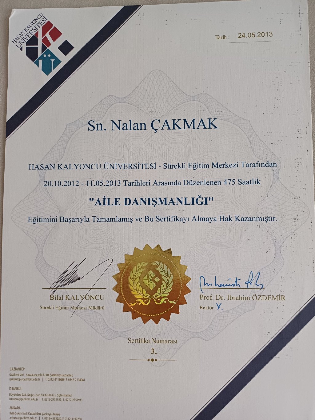 Çalışma ortamı 1