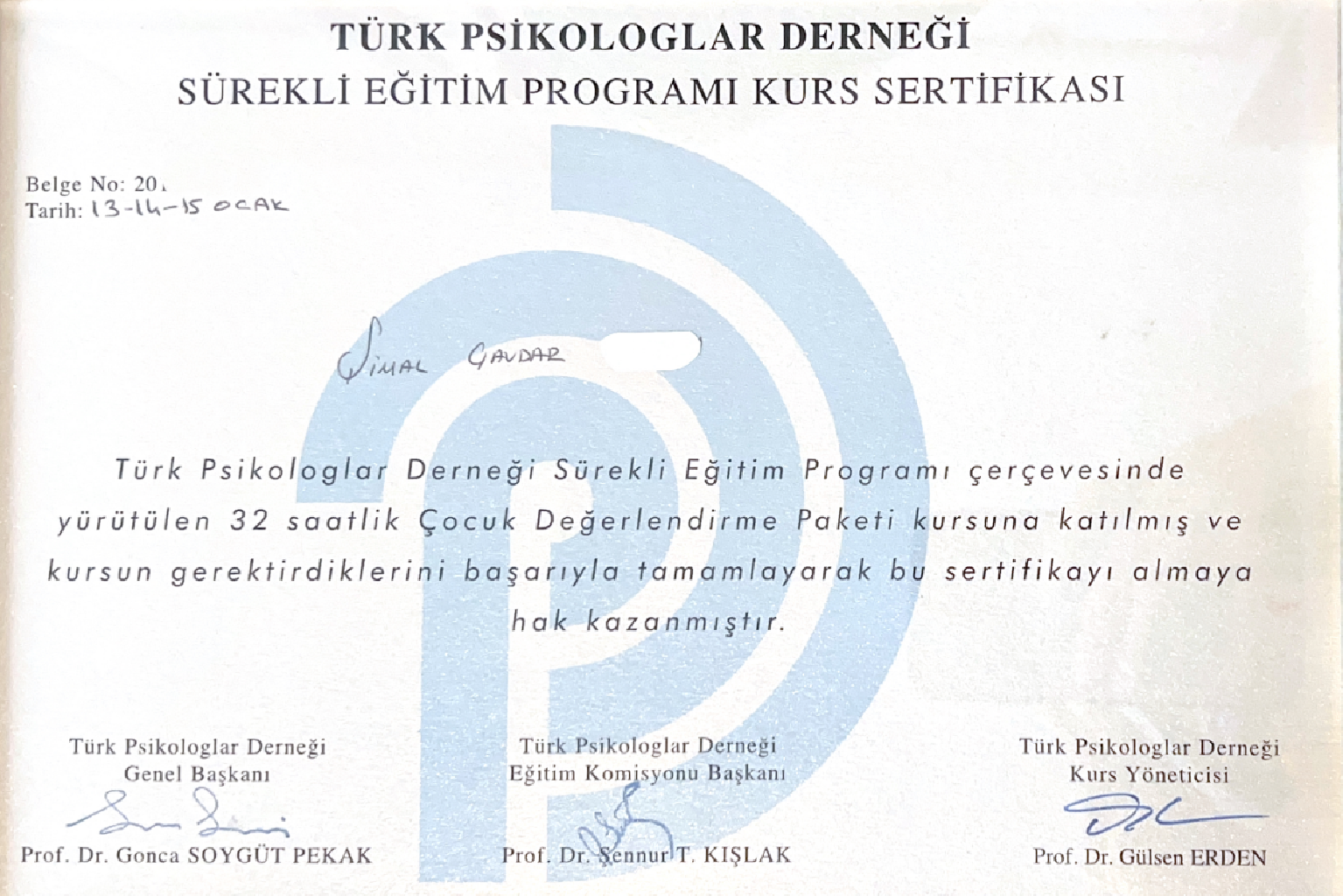 Çalışma ortamı 6