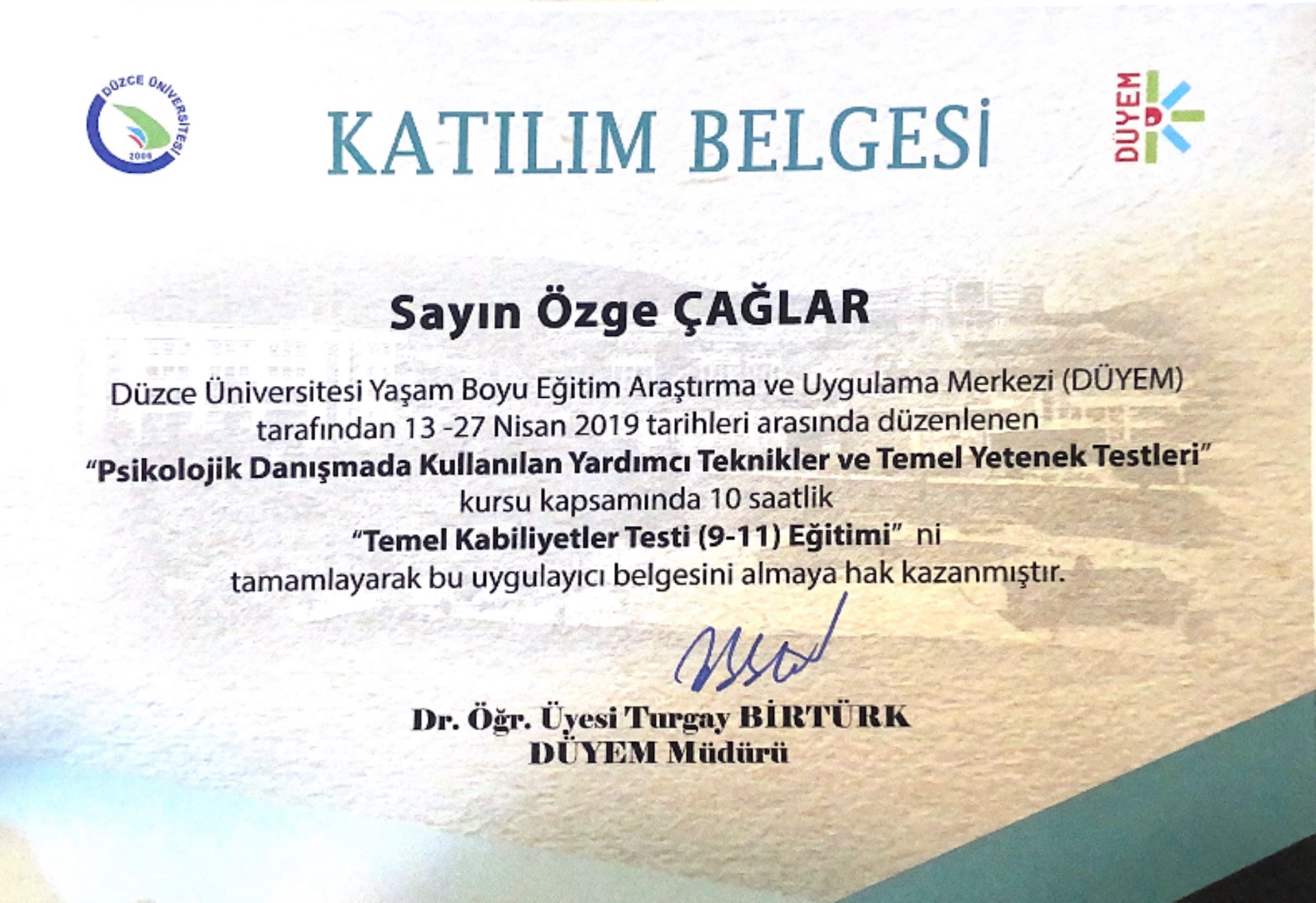 Çalışma ortamı 1