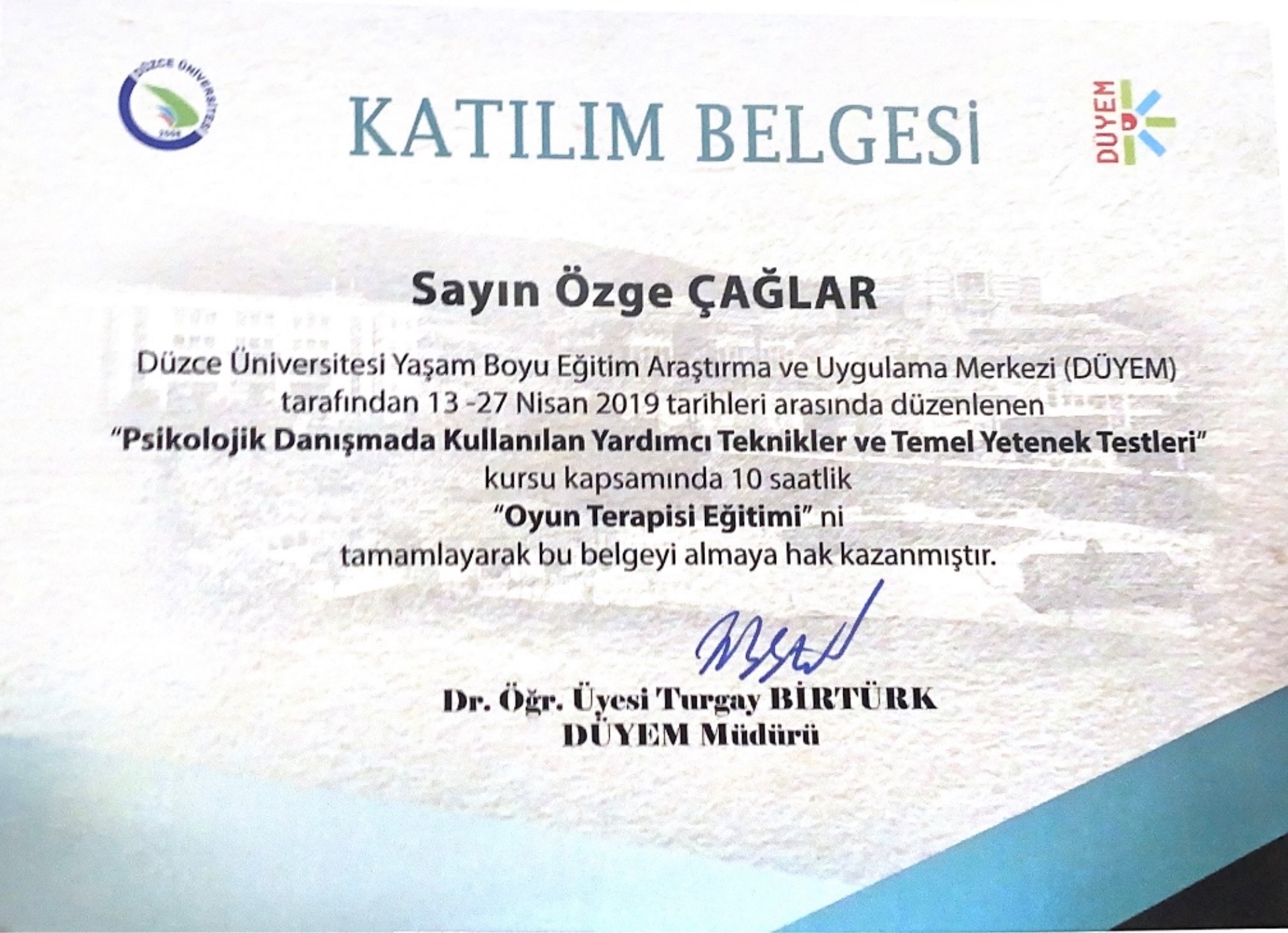 Çalışma ortamı 6