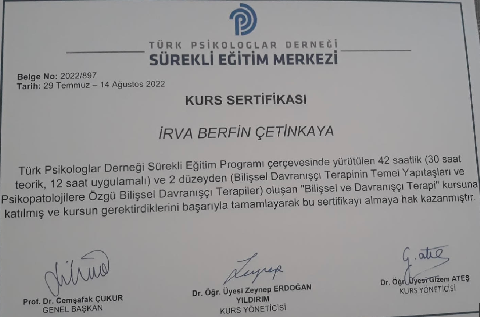 Çalışma ortamı 6