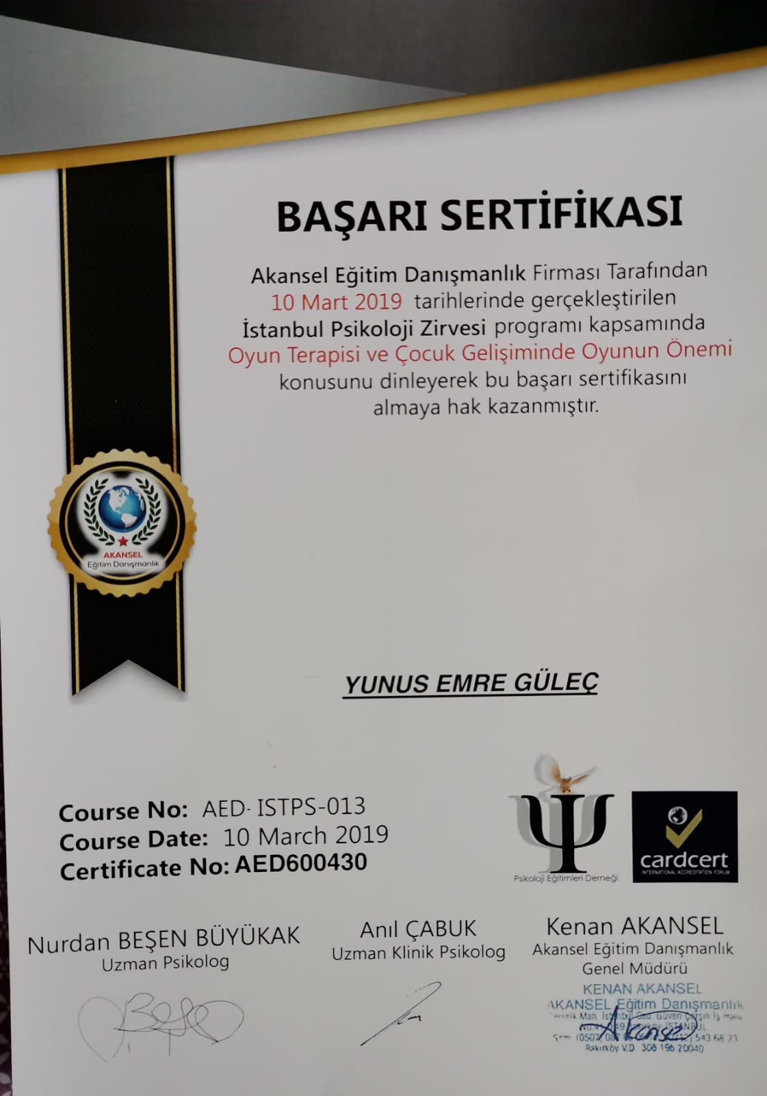 Çalışma ortamı 6