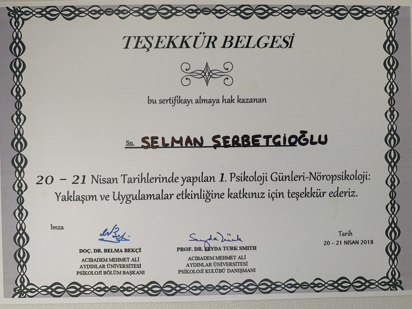 Çalışma ortamı 3
