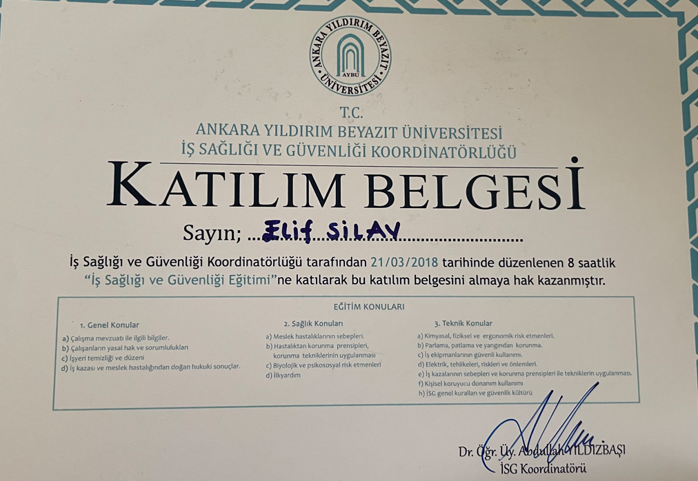 Çalışma ortamı 3