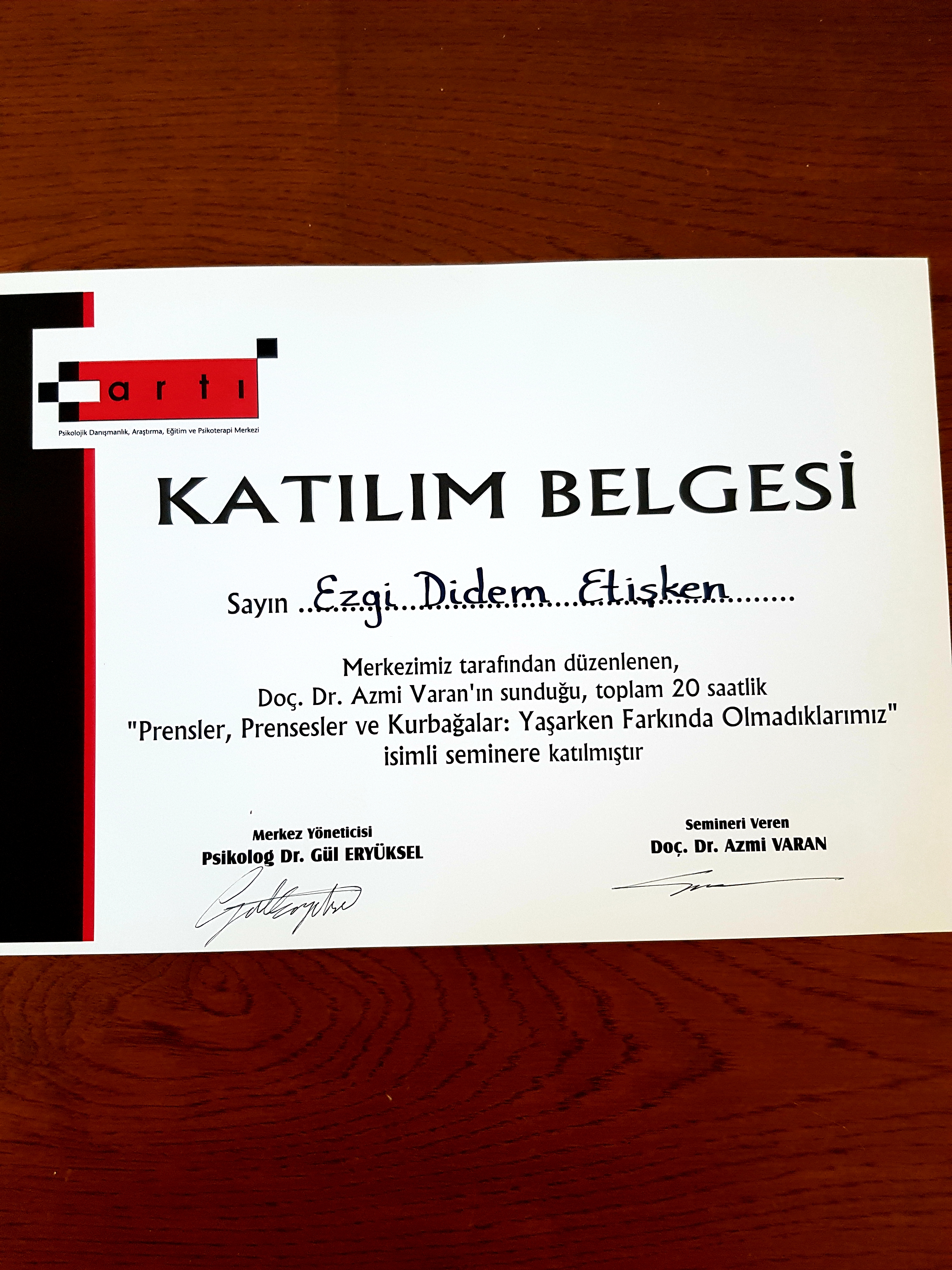 Çalışma ortamı 6