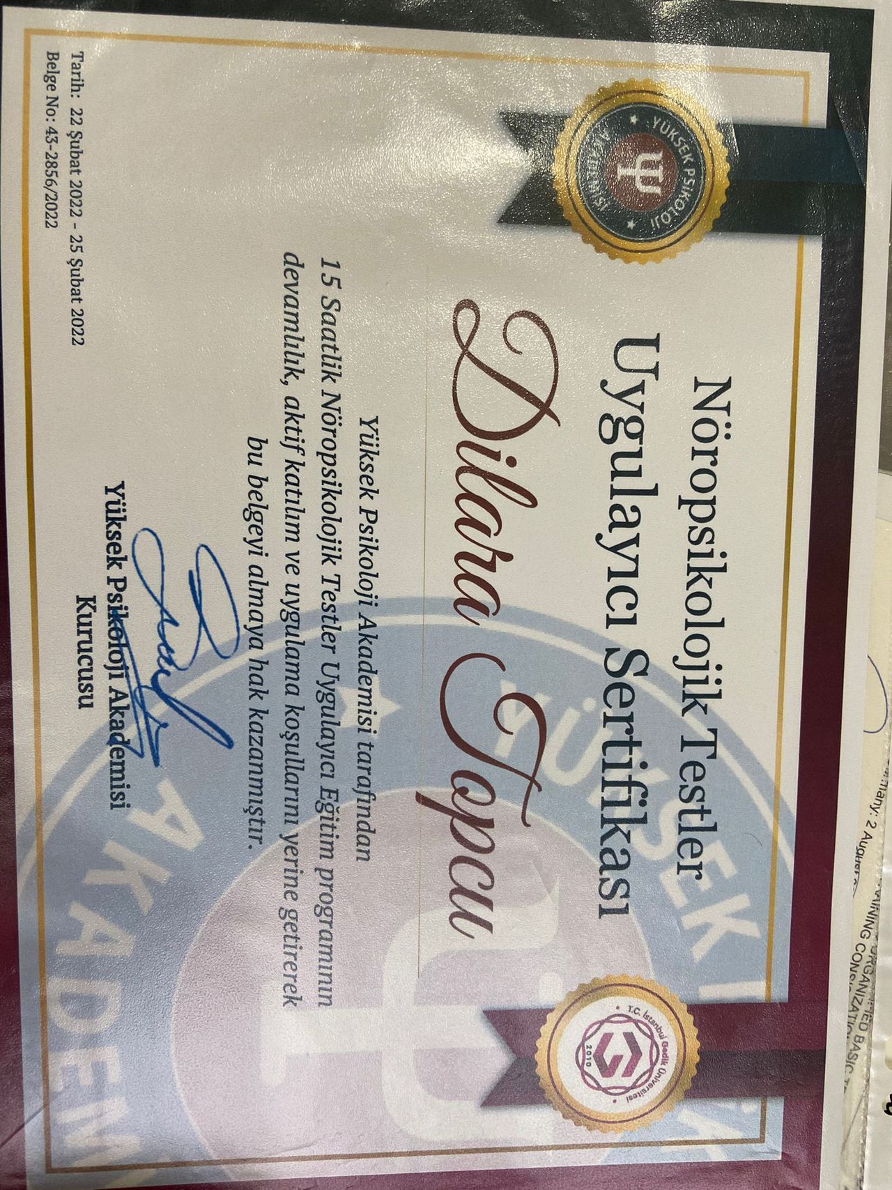 Çalışma ortamı 5