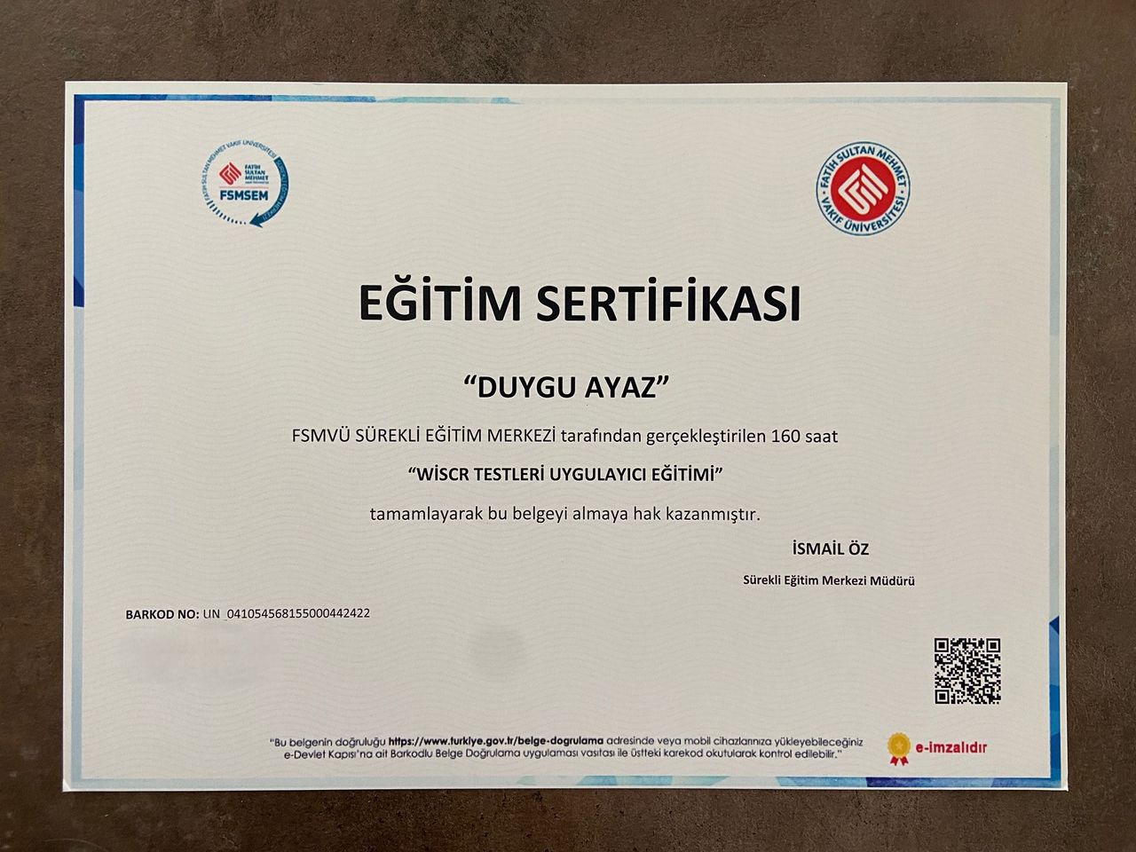 Çalışma ortamı 2