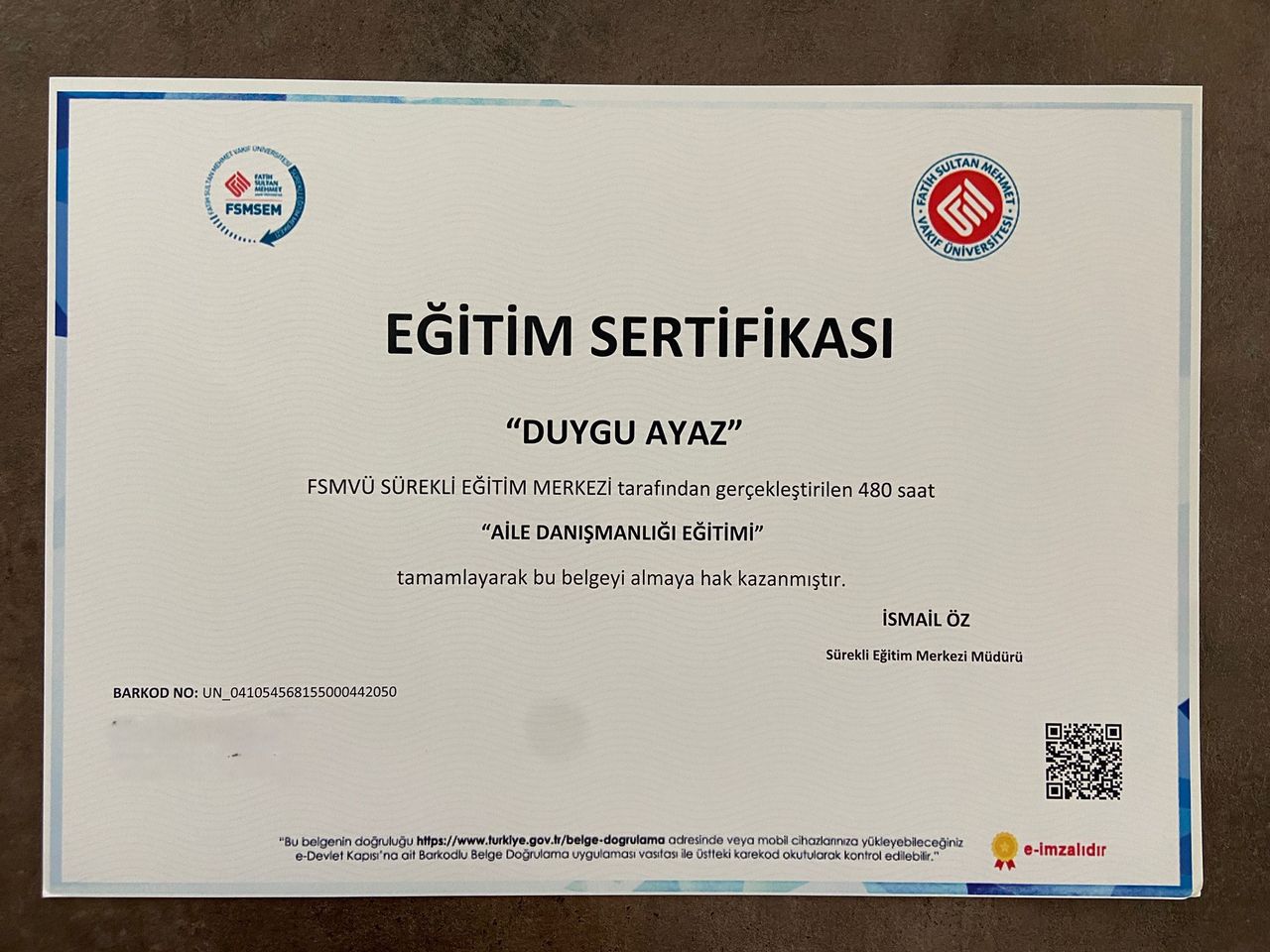 Çalışma ortamı 3
