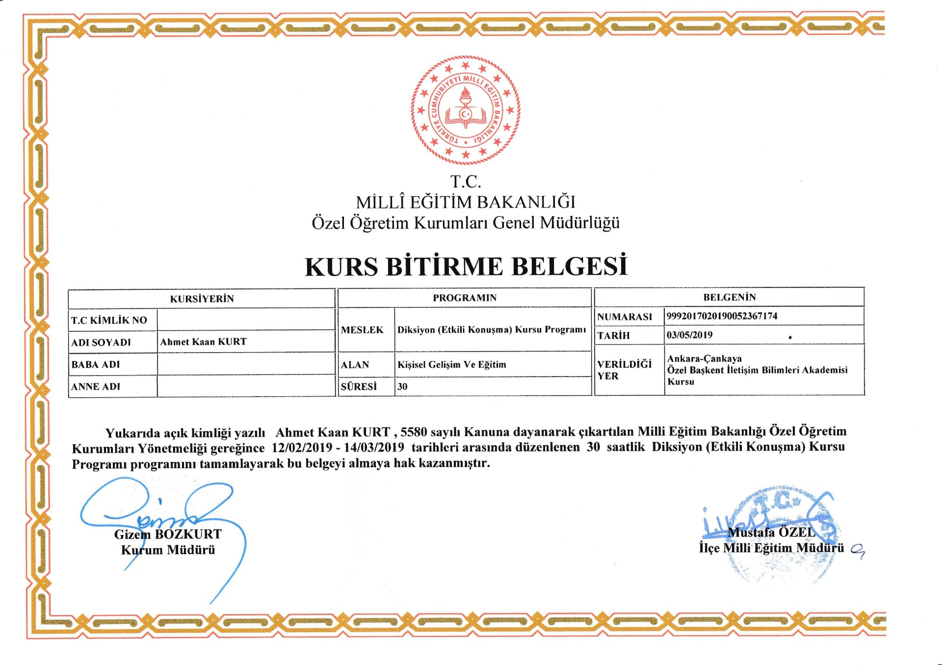 Çalışma ortamı 3