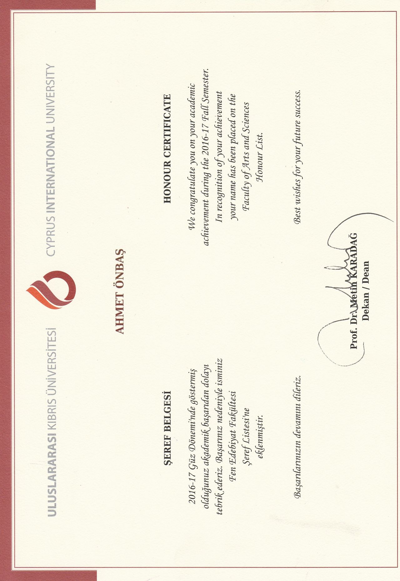 Çalışma ortamı 1