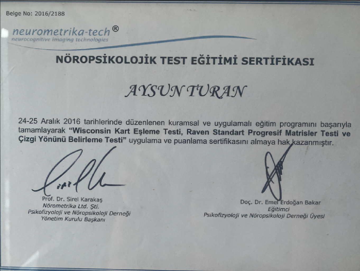 Çalışma ortamı 2