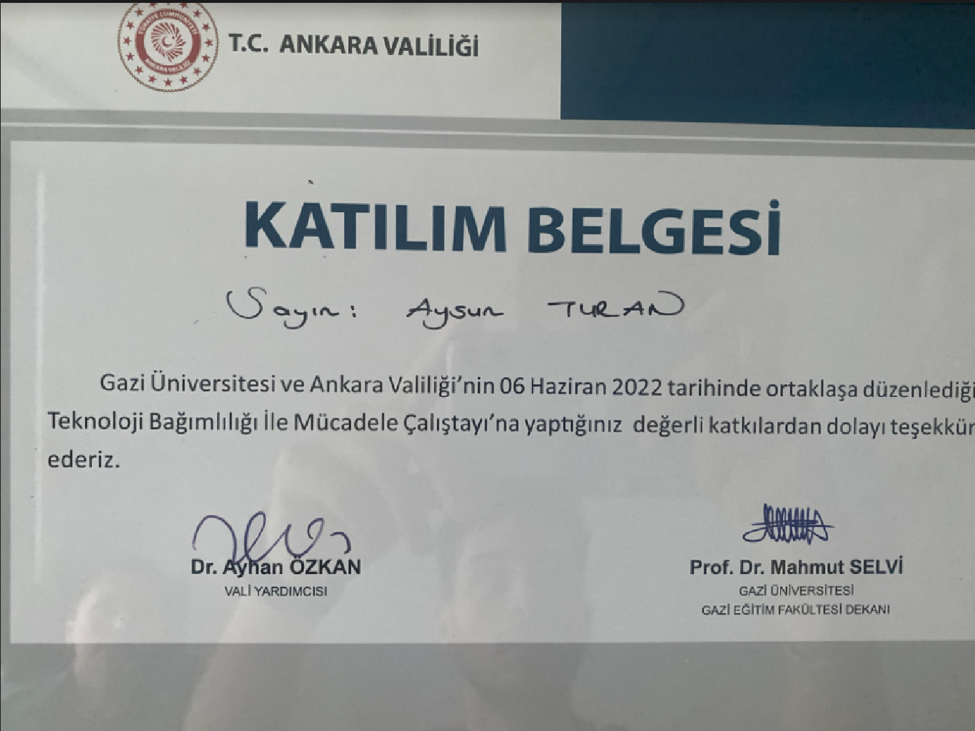 Çalışma ortamı 3