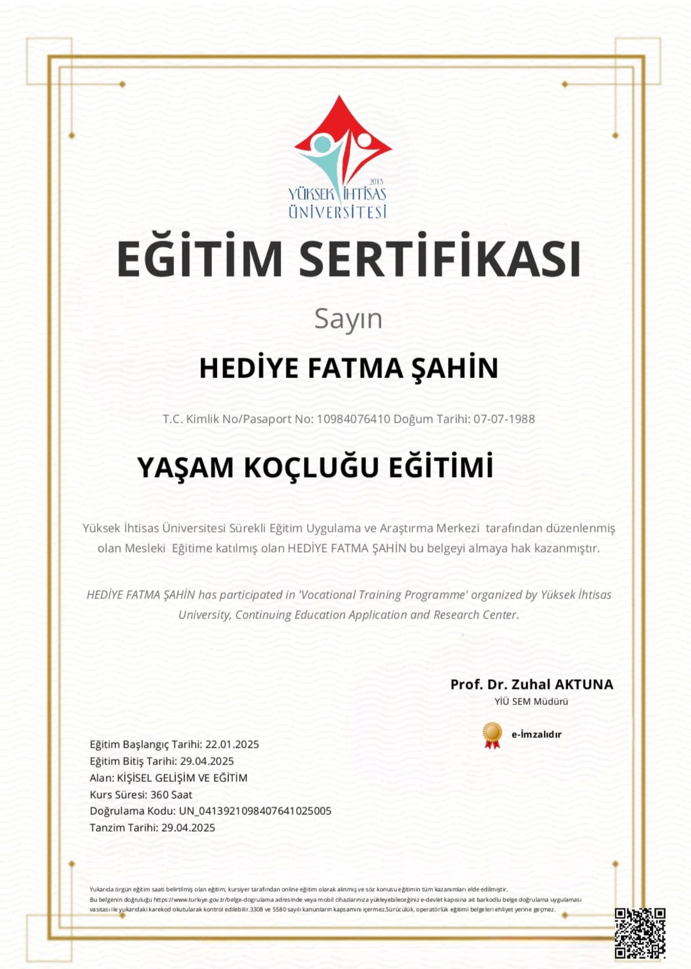 Çalışma ortamı 6