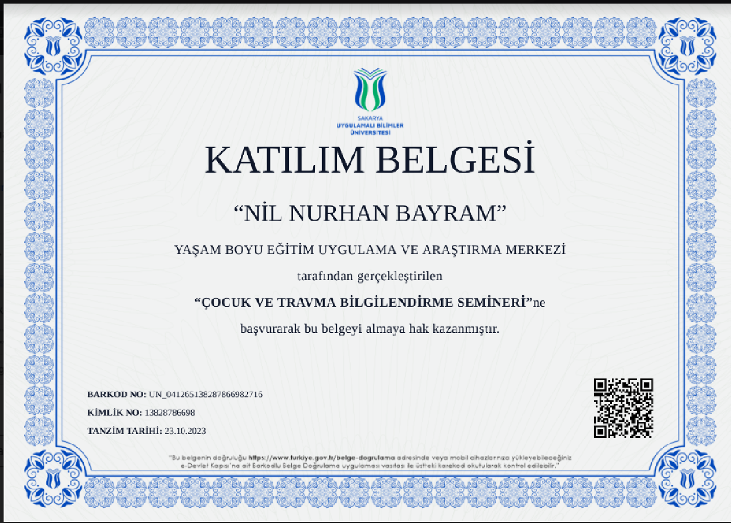 Çalışma ortamı 6