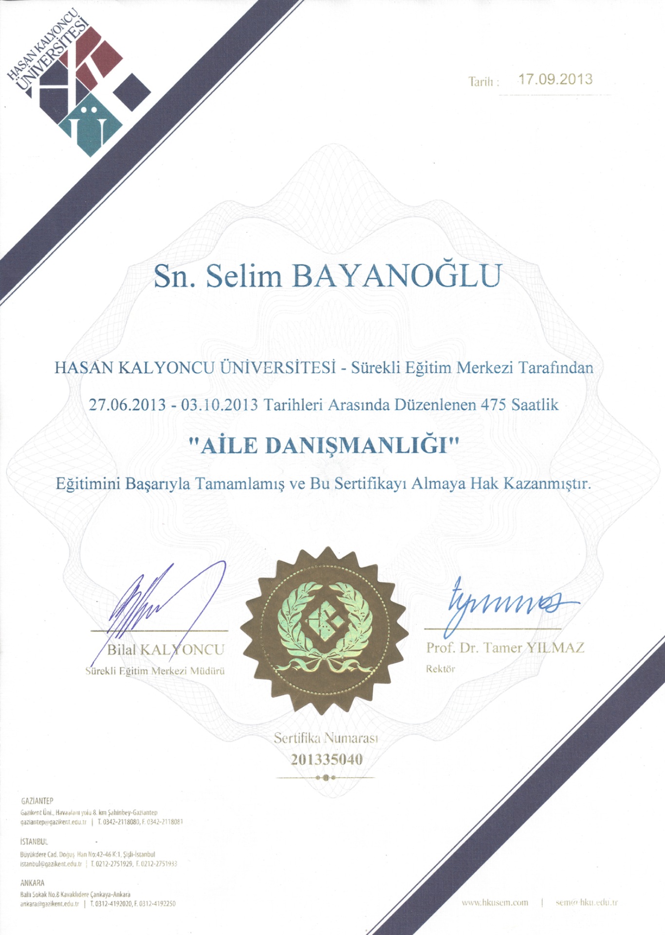 Çalışma ortamı 1