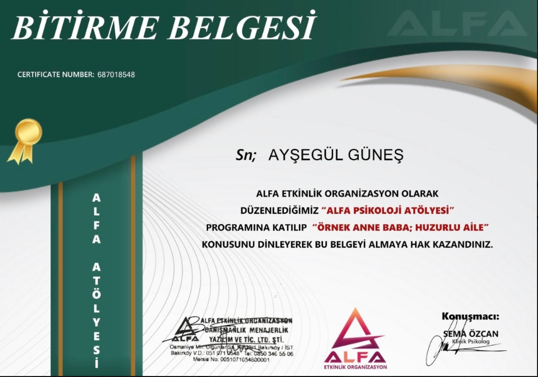 Çalışma ortamı 1