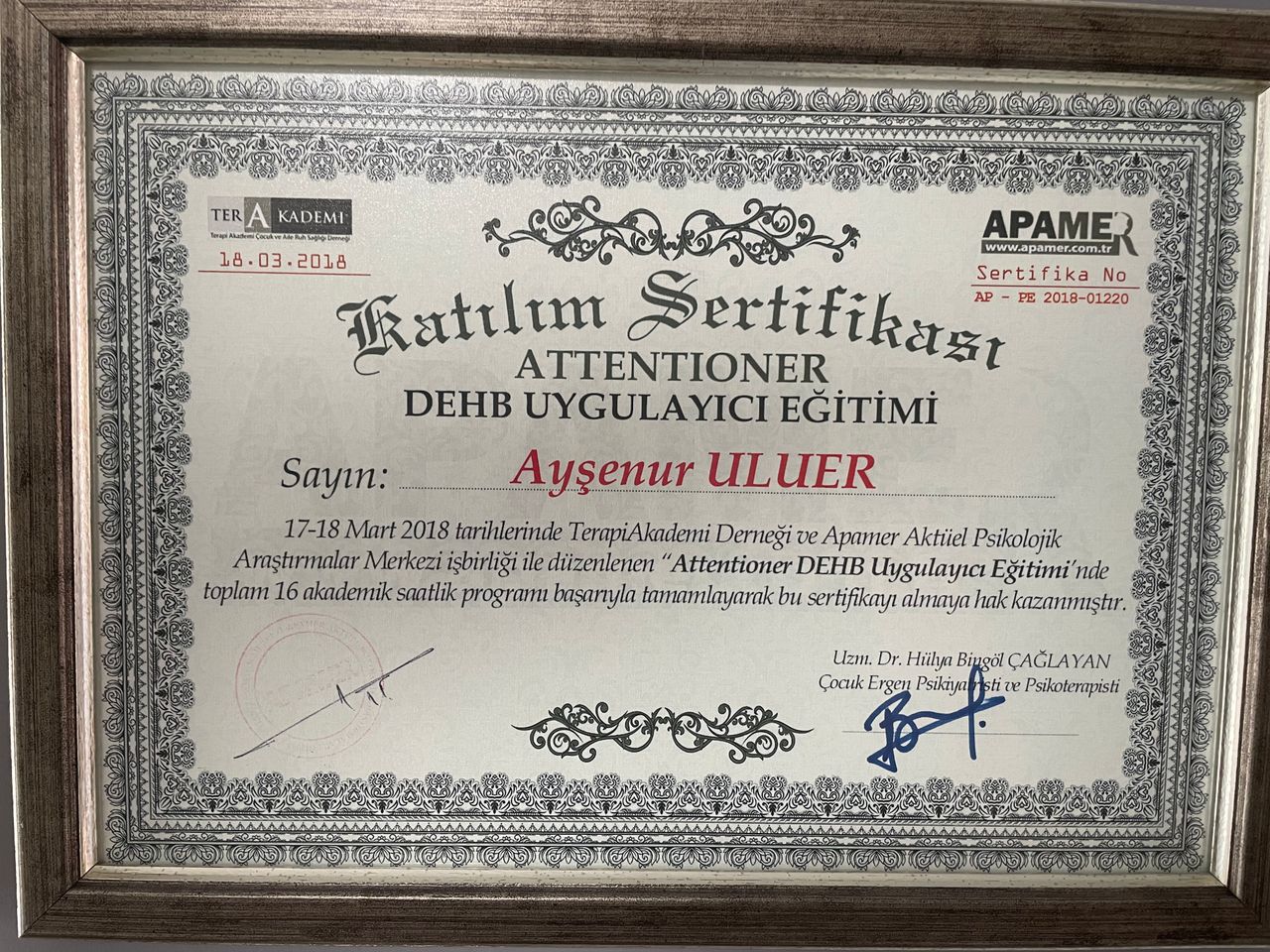 Çalışma ortamı 6