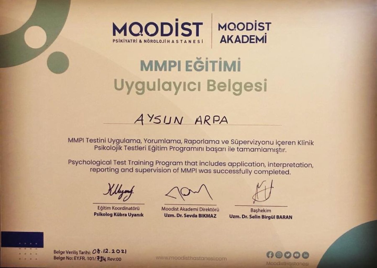 Çalışma ortamı 4