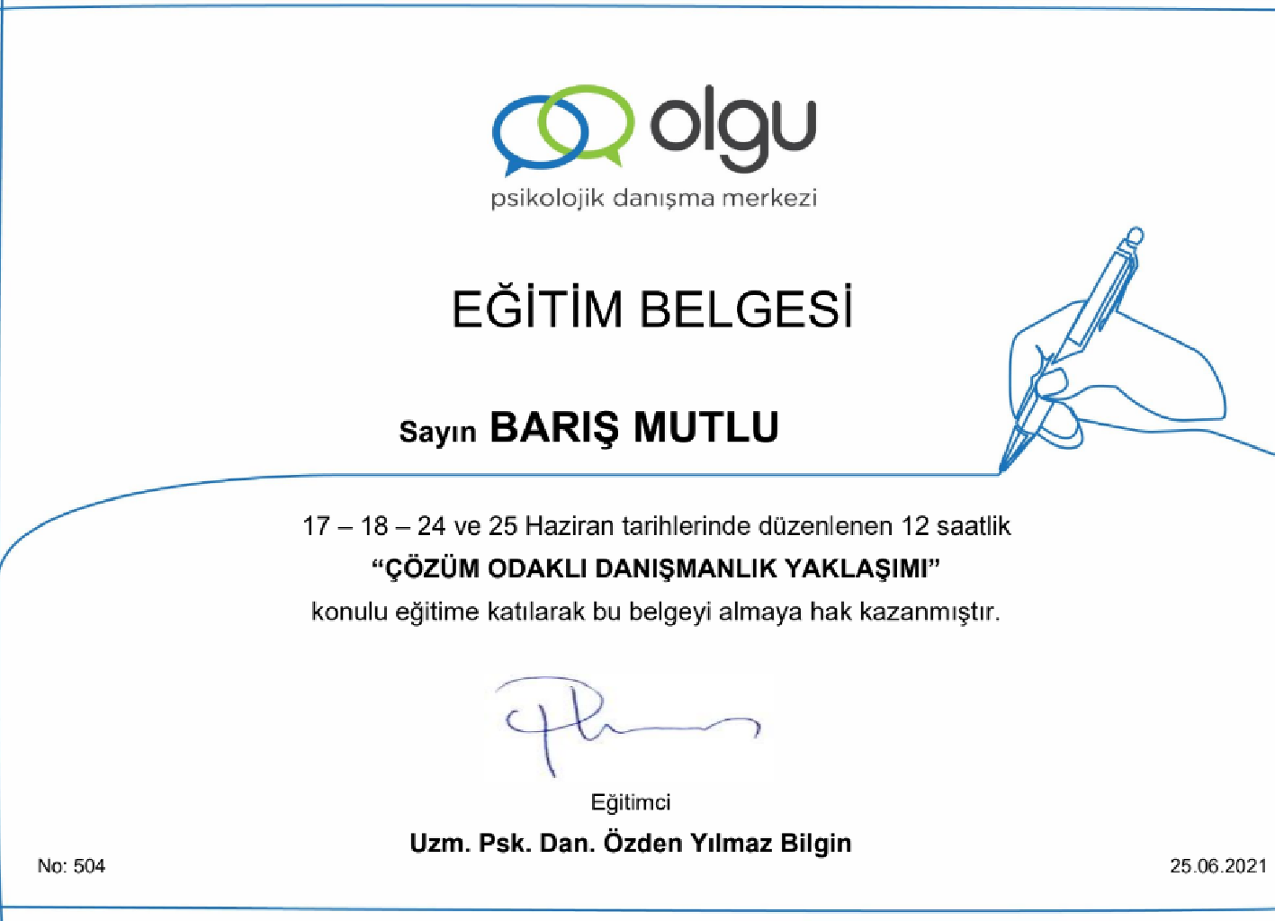 Çalışma ortamı 3