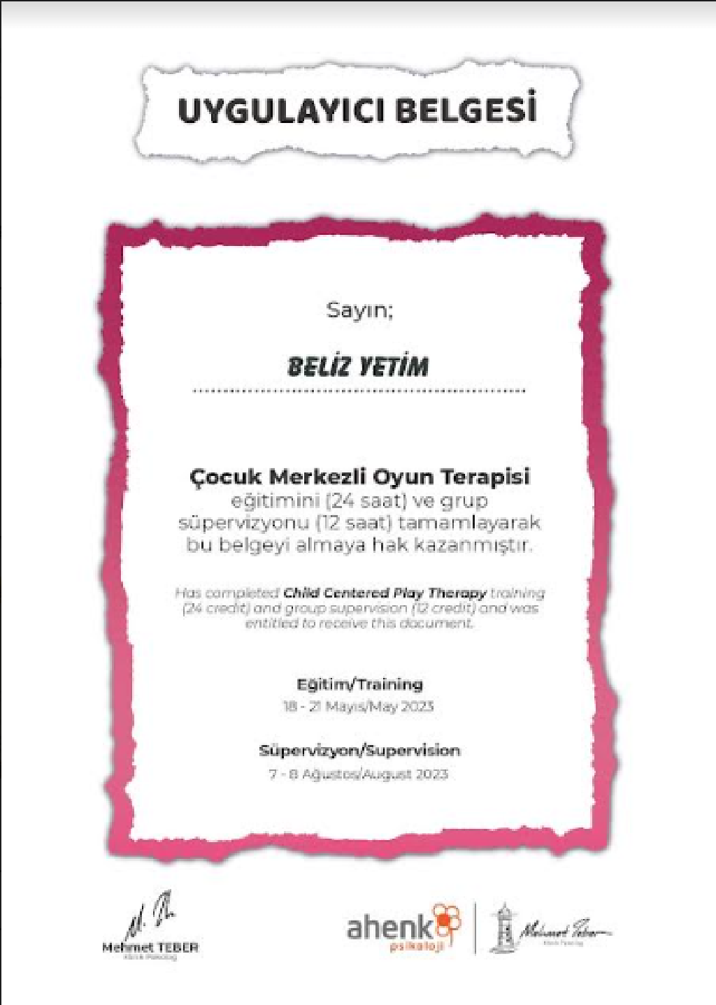 Çalışma ortamı 3