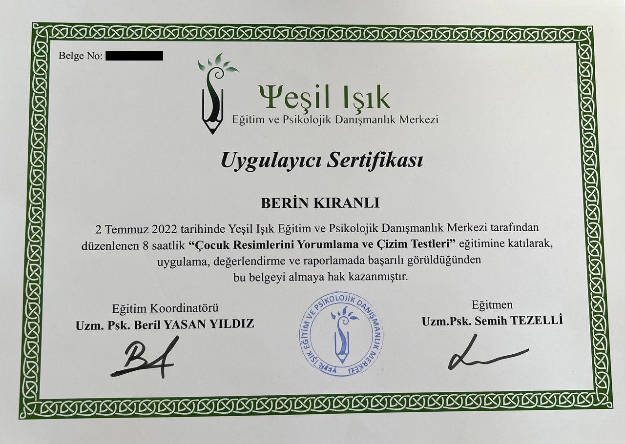 Çalışma ortamı 1