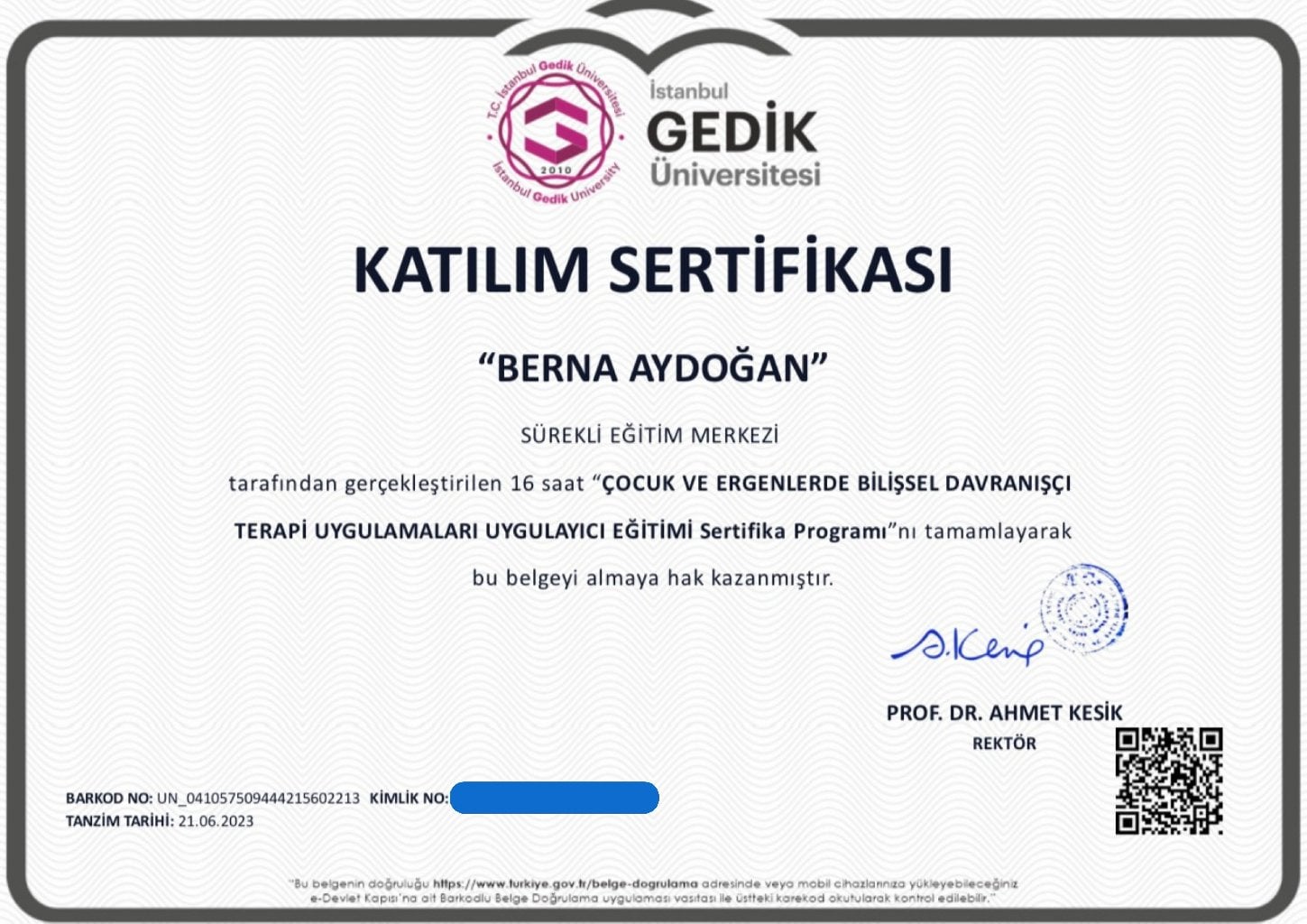 Çalışma ortamı 1