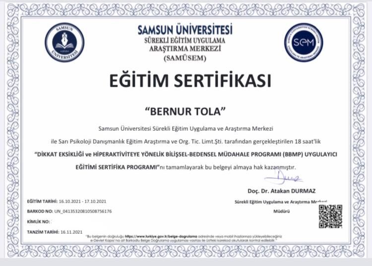 Çalışma ortamı 6