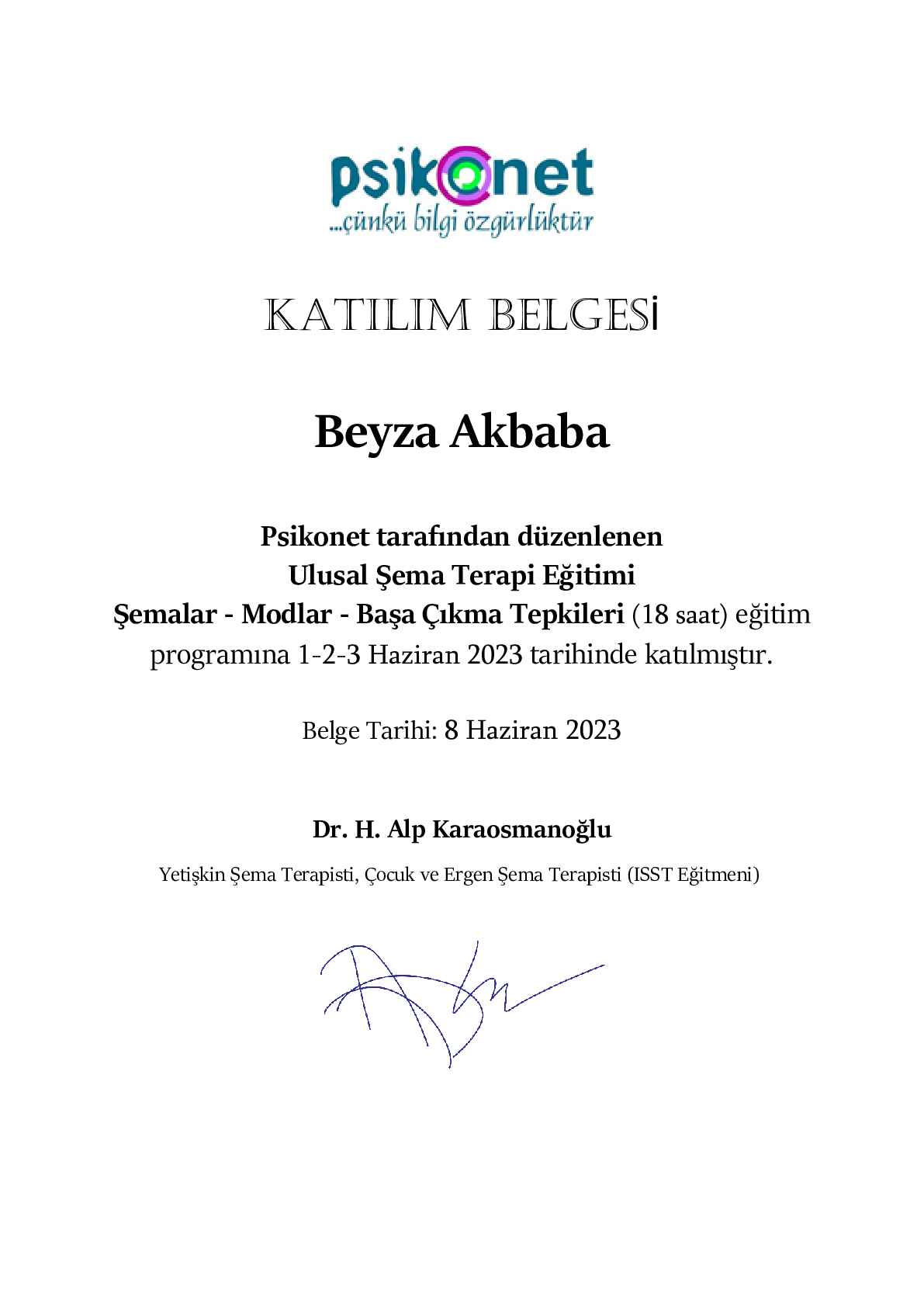 Çalışma ortamı 1