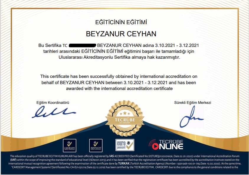 Çalışma ortamı 6