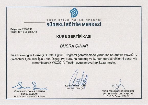 Çalışma ortamı 1