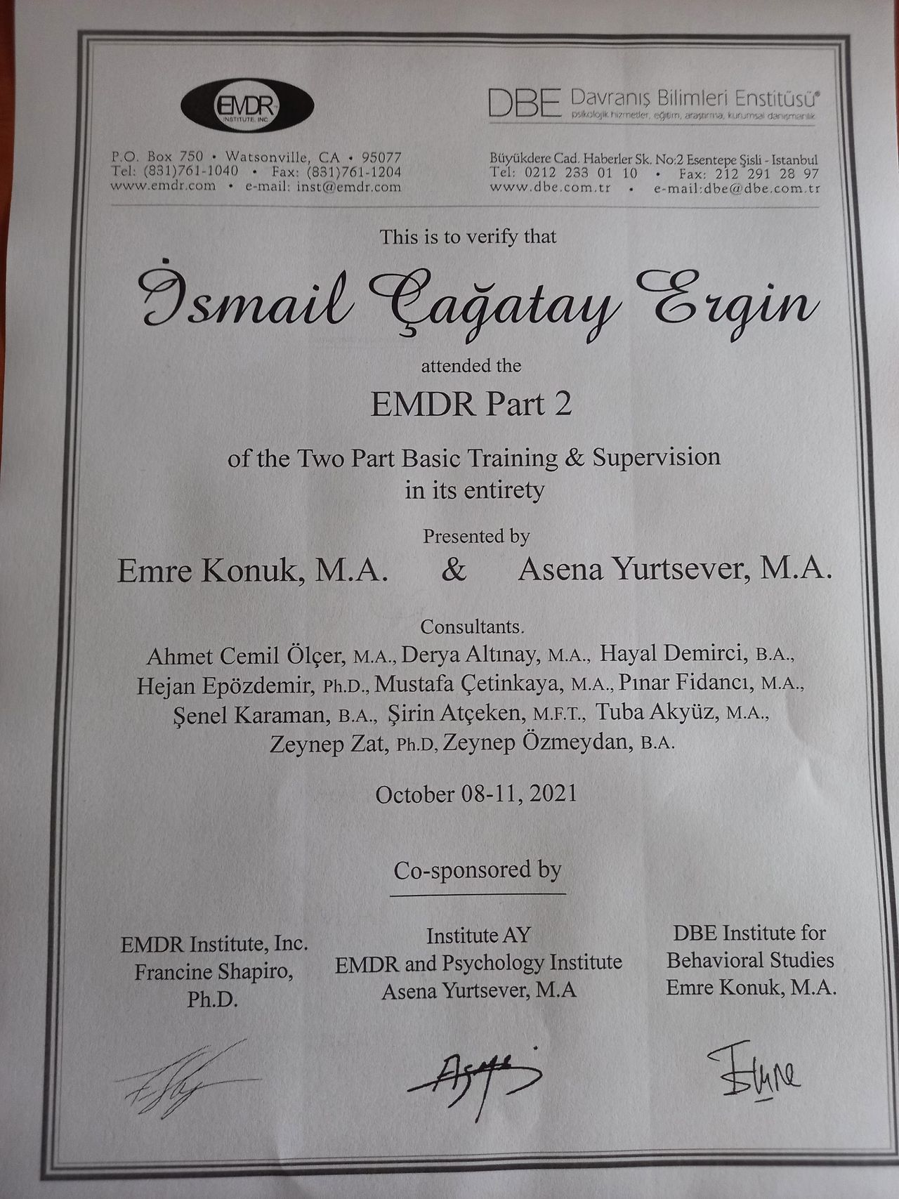 Çalışma ortamı 6