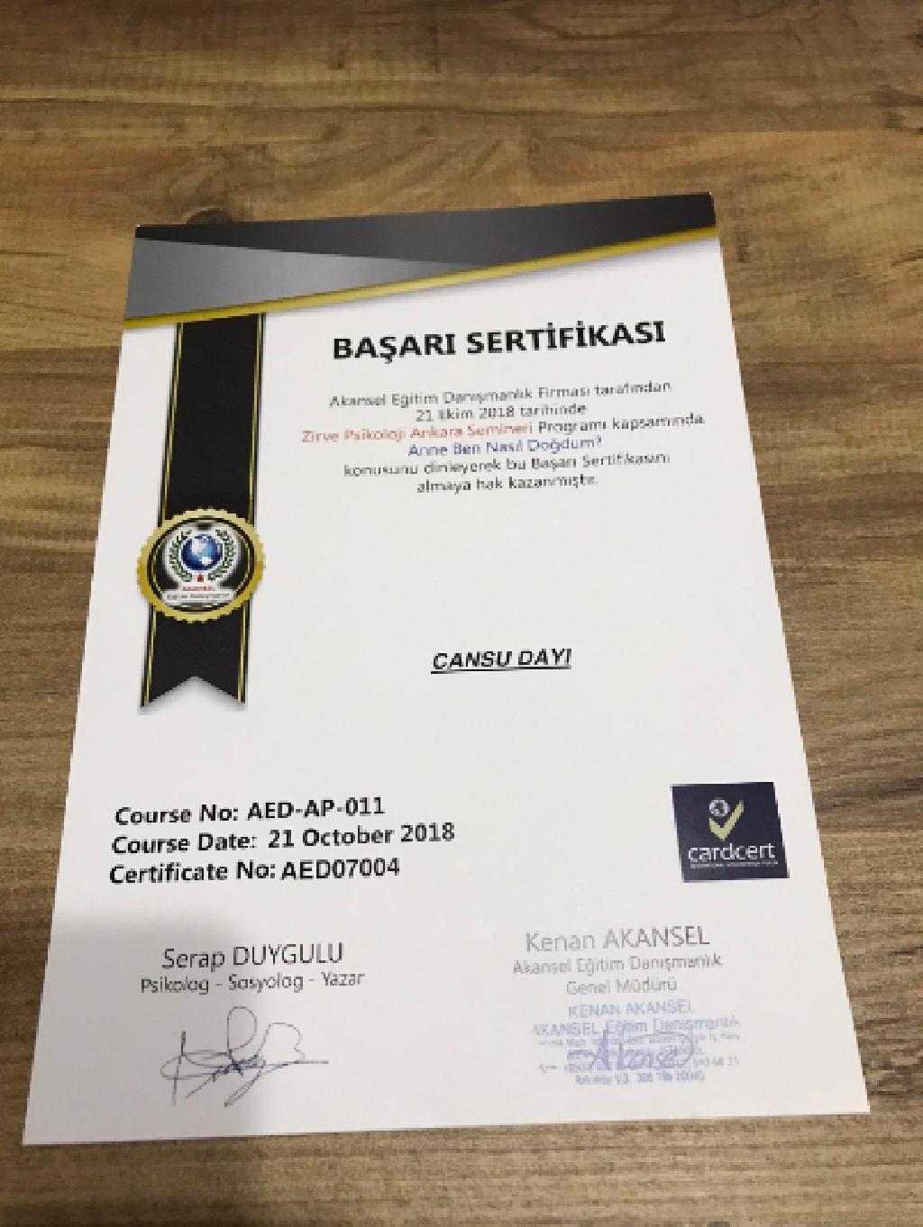 Çalışma ortamı 5